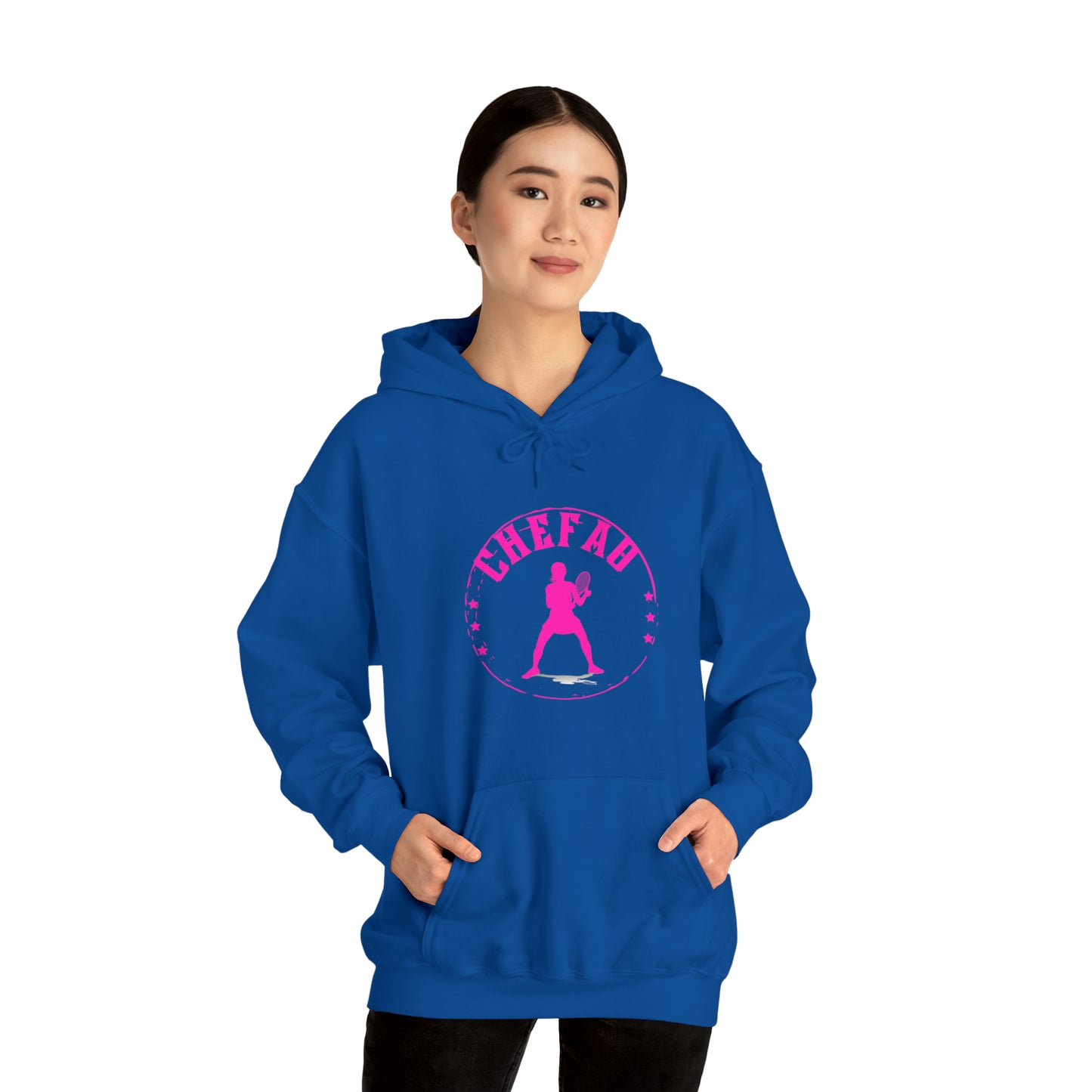 Chefao Tennis IV, Unisex Heavy Blend Hooded Sweatshirt