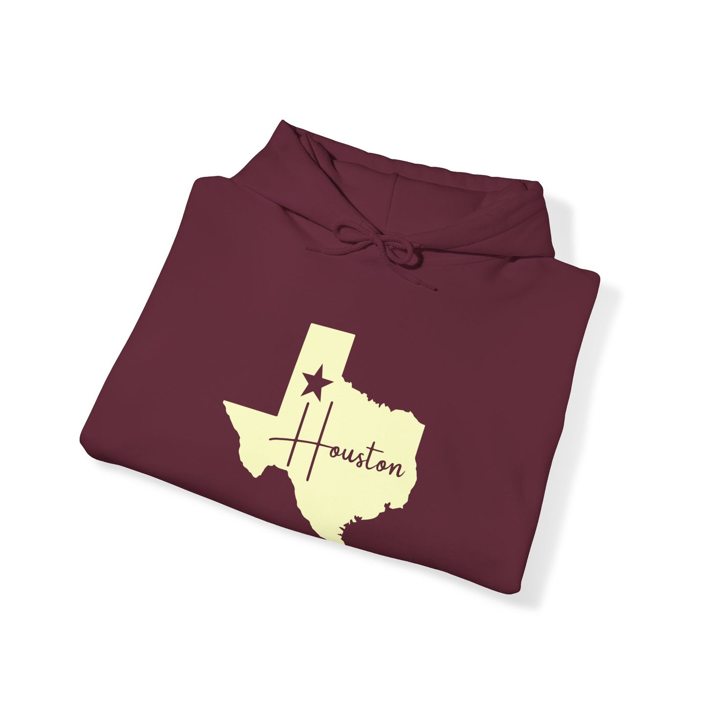 Chefao Houston, Texas I, Unisex Heavy Blend Hooded Sweatshirt