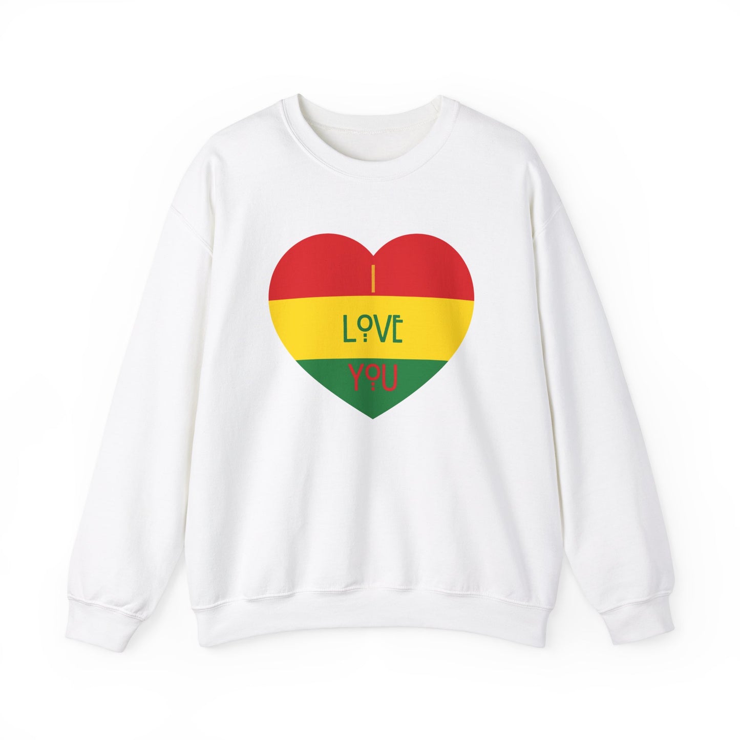 Chefao I Love You I, Unisex Heavy Blend™ Crewneck Sweatshirt