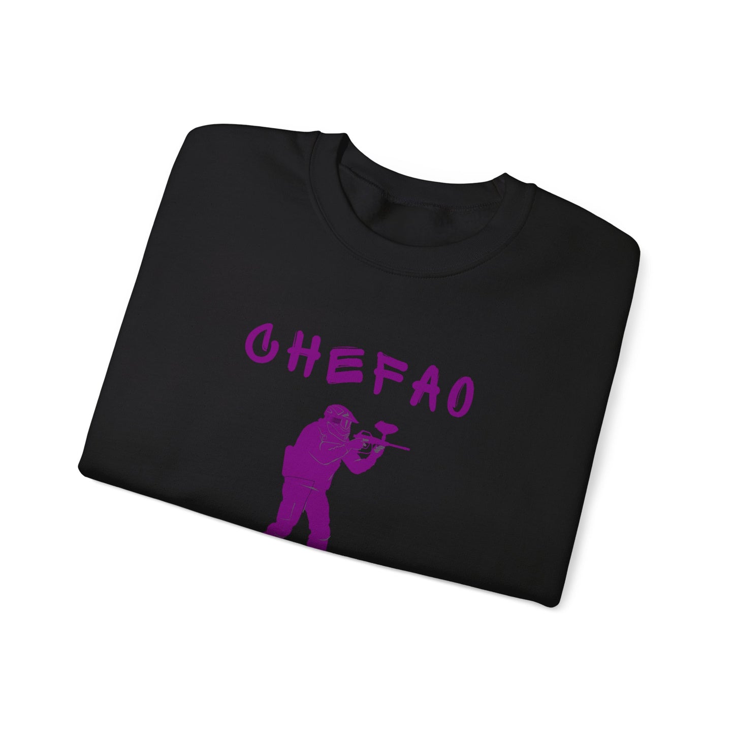 Chefao Paintball I, Unisex Heavy Blend Crewneck Sweatshirt