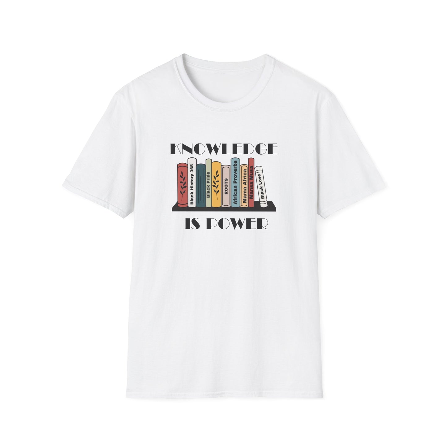 Chefao Knowledge is Power I, Unisex Softstyle T-Shirt