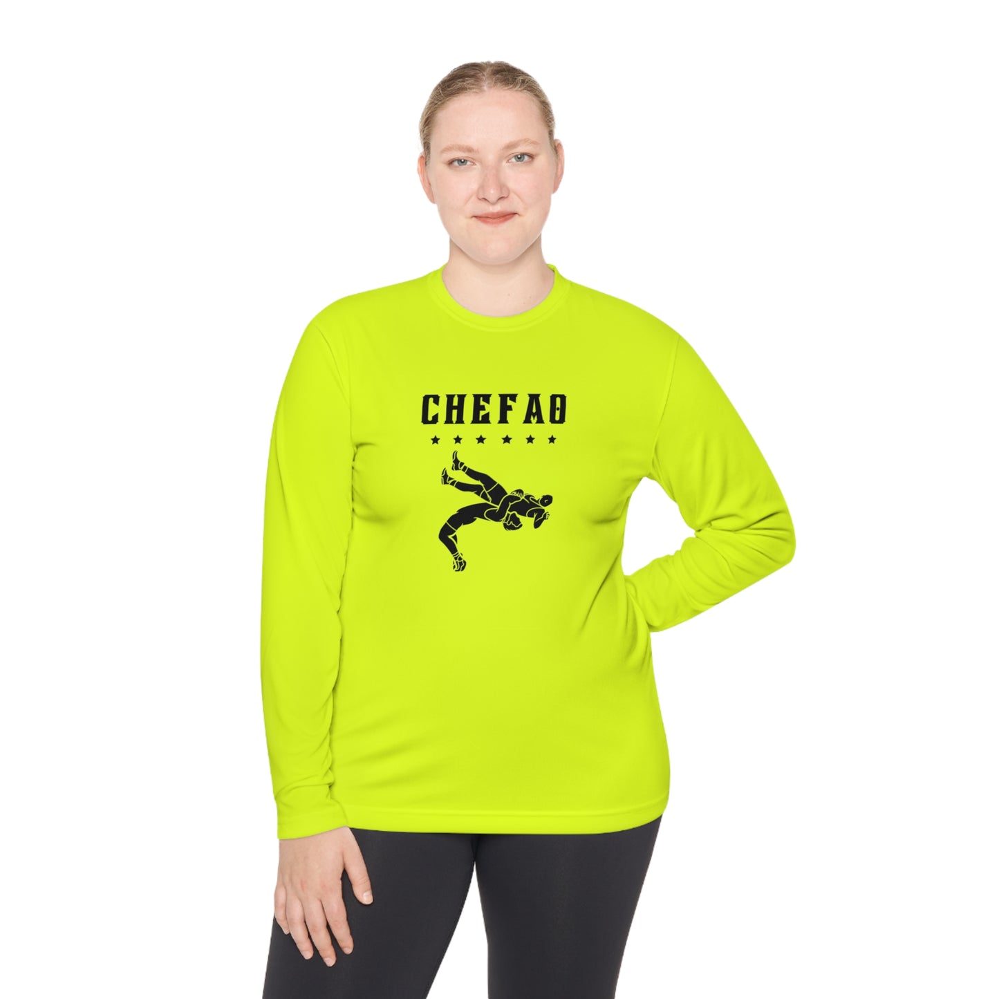 Chefao Wrestling IV, Unisex Lightweight Long Sleeve Tee
