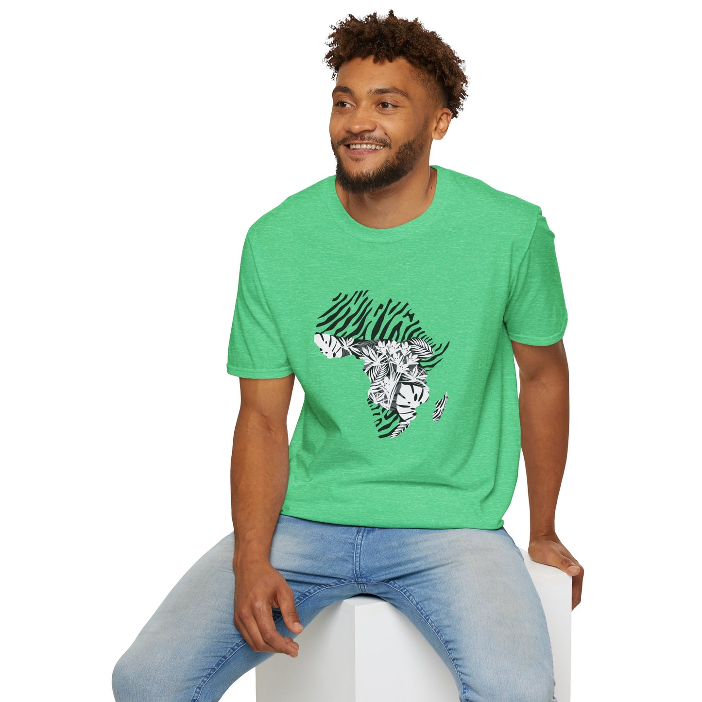 Chefao Africa Botanical I, Unisex Softstyle T-Shirt