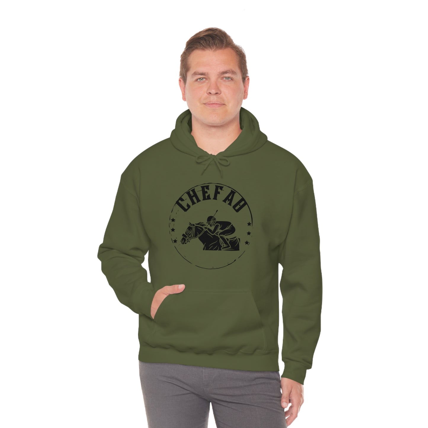 Chefao Jock I, Unisex Heavy Blend Hooded Sweatshirt