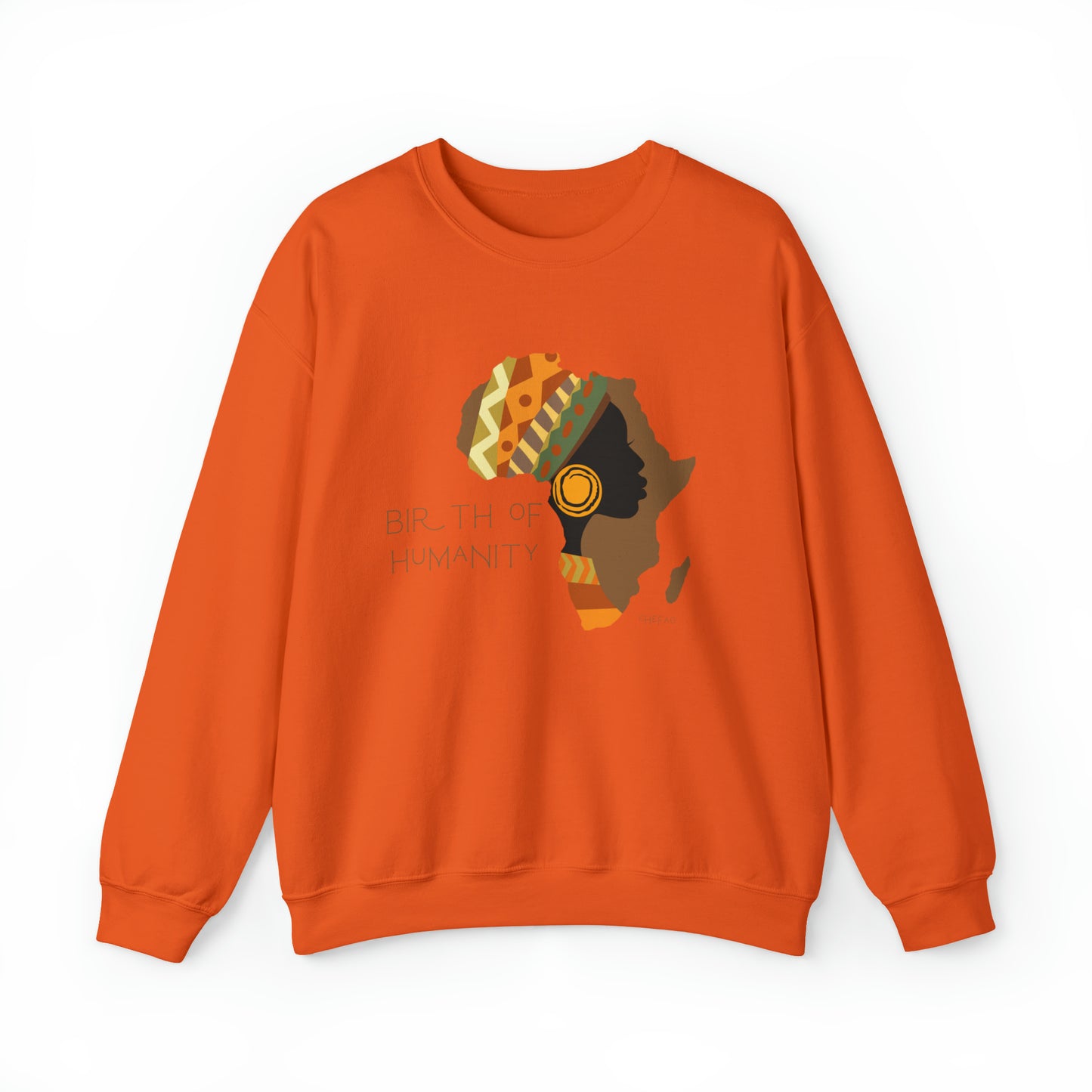 Birth of Humanity™ II, Unisex Heavy Blend™ Crewneck Sweatshirt
