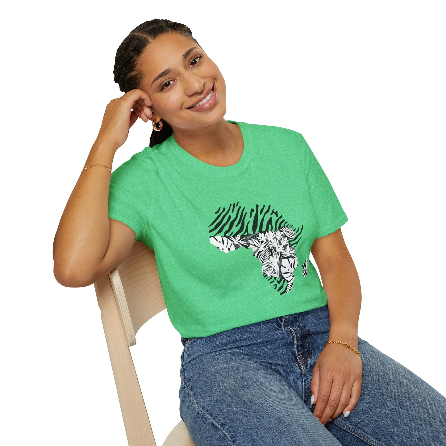 Chefao Africa Botanical I, Unisex Softstyle T-Shirt