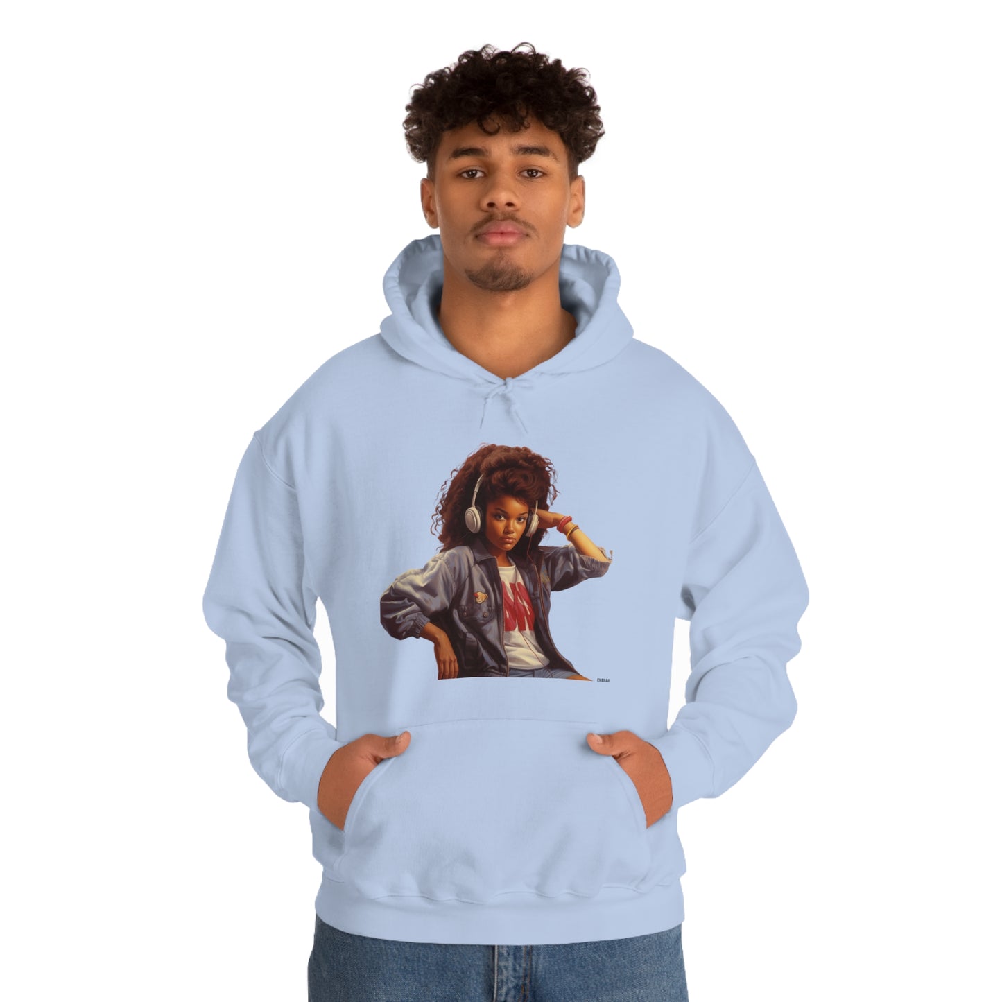 Nina, Unisex Heavy Blend Hooded Sweatshirt