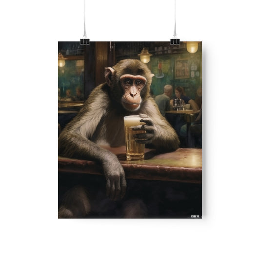 Monkey Business, Premium Matte Vertical Posters