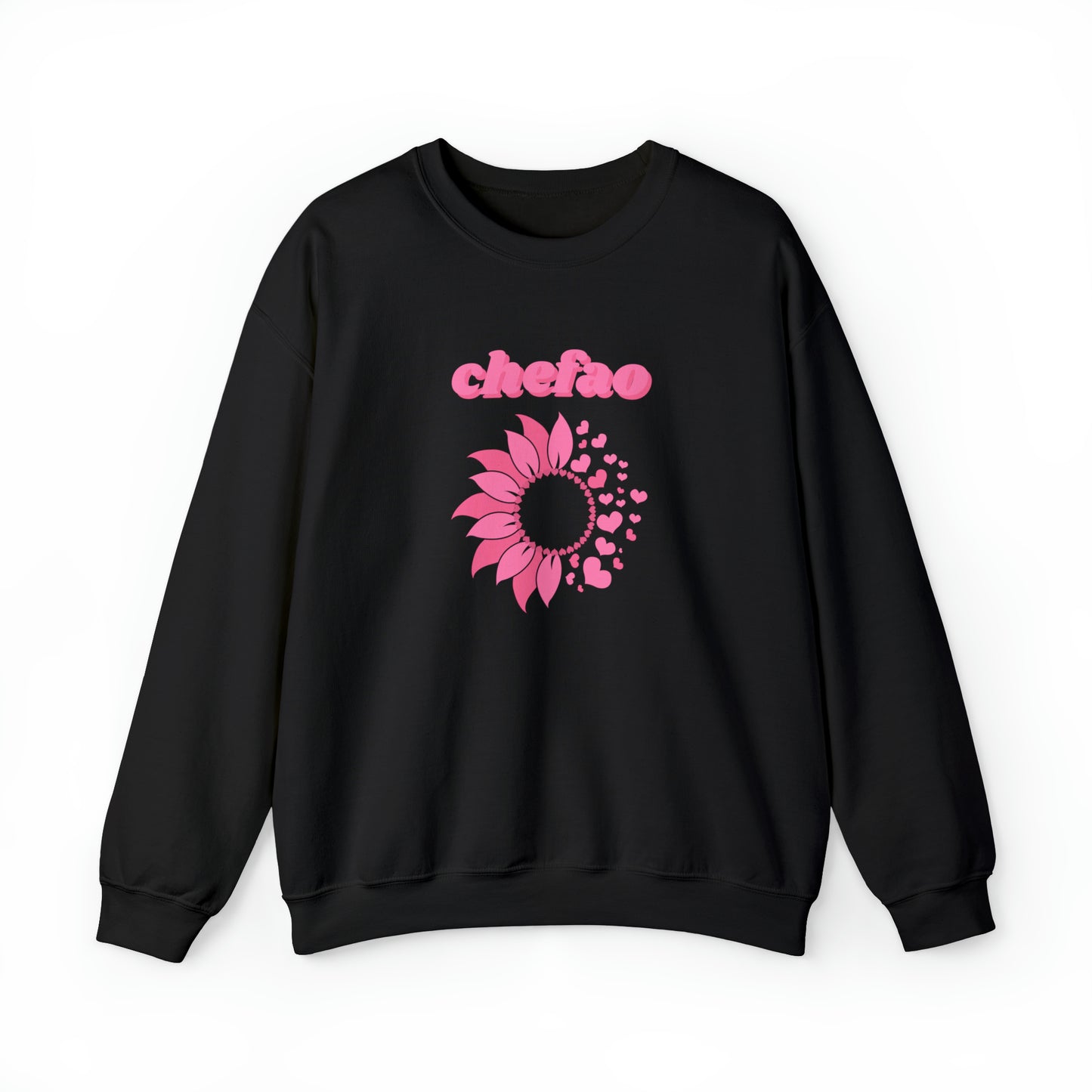 Chefao Sunflower III, Unisex Heavy Blend Crewneck Sweatshirt