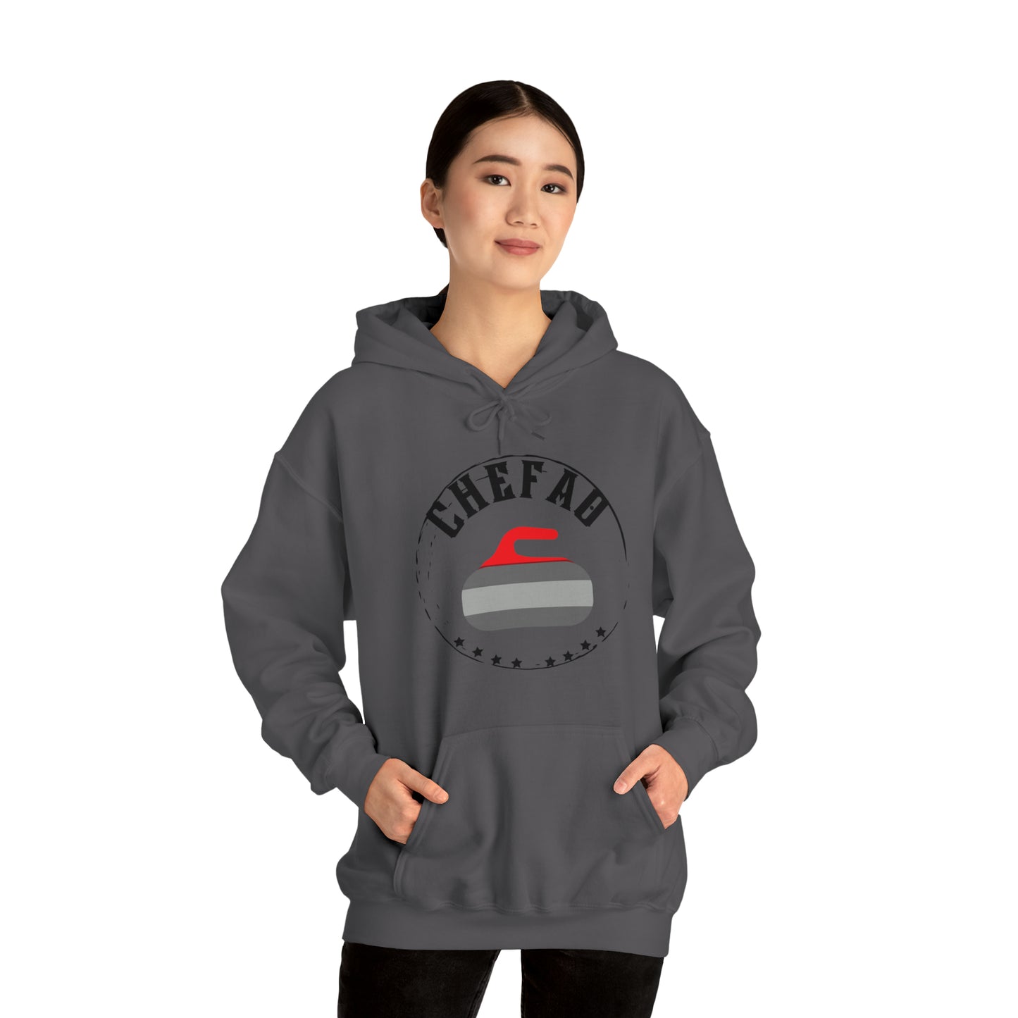 Chefao Curling I, Unisex Heavy Blend Hooded Sweatshirt