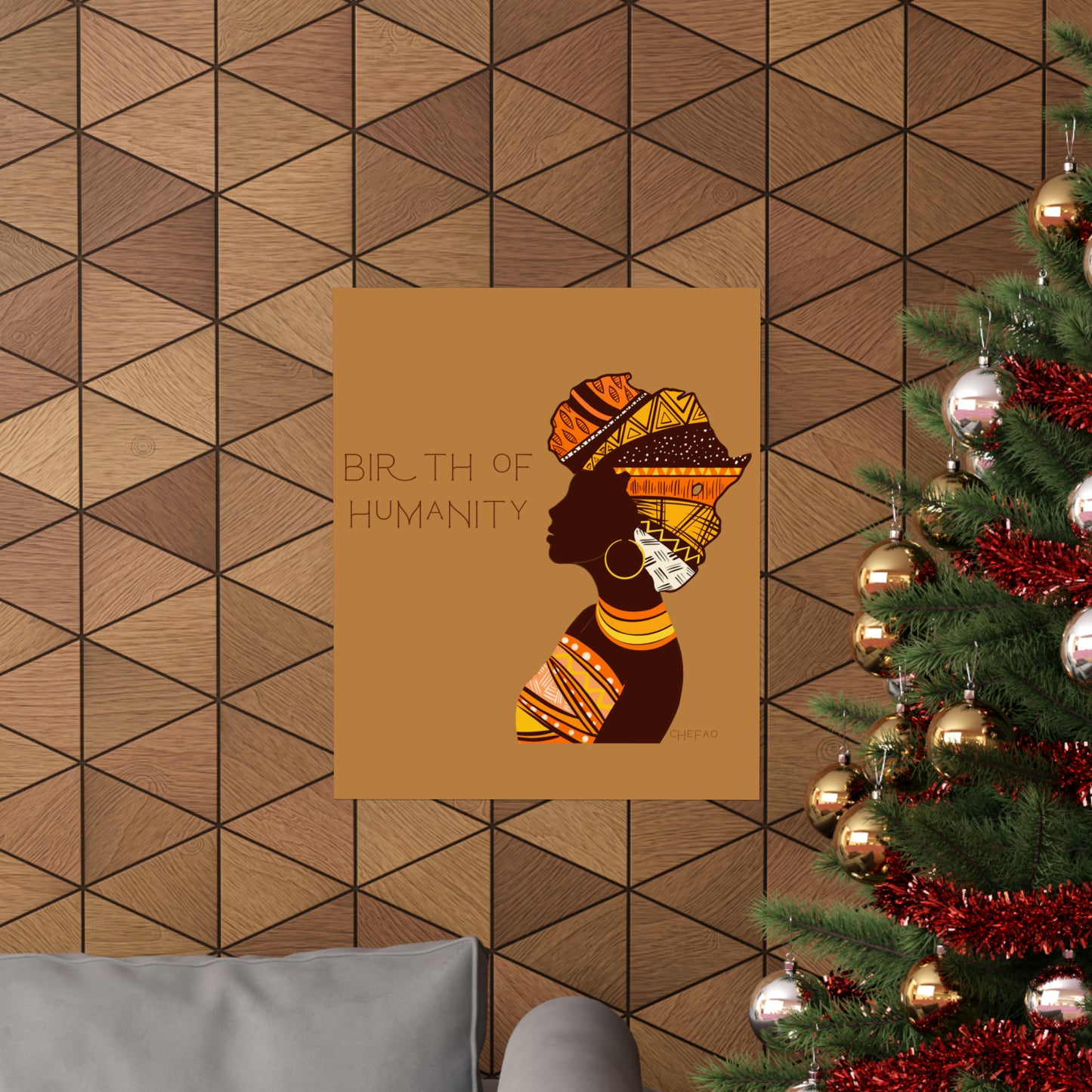 Birth of Humanity™ I, Matte Vertical Posters