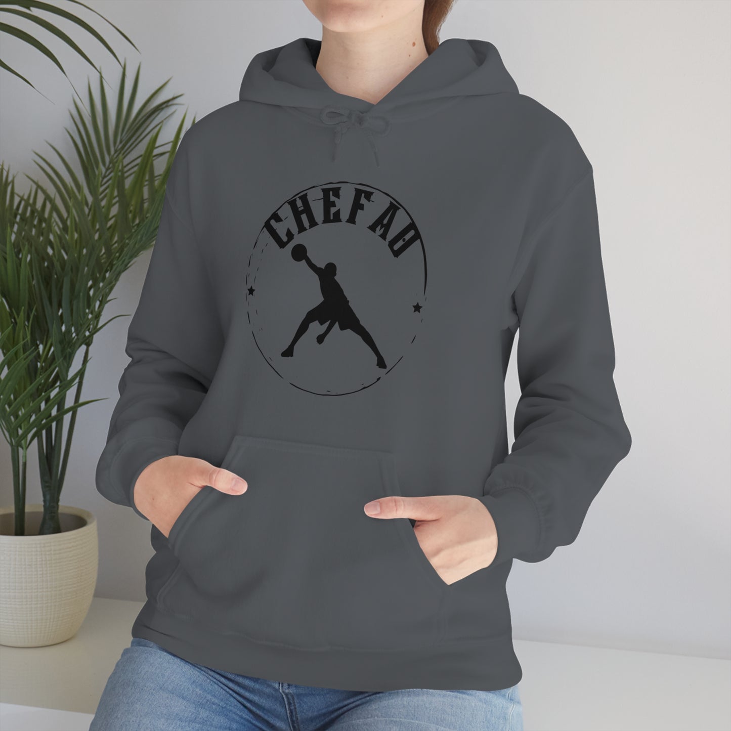 Chefao Basketball III, Unisex Heavy Blend Hooded Sweatshirt