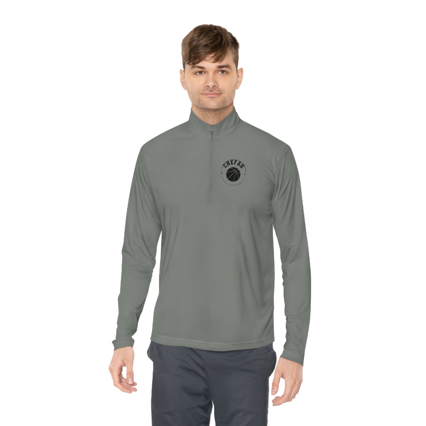 Chefao Basketball IV, Unisex Quarter-Zip Pullover