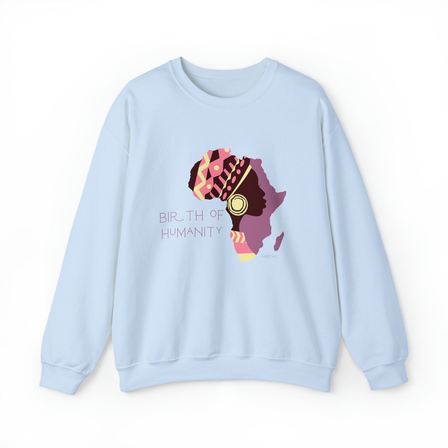 Birth of Humanity™ II, Unisex Heavy Blend™ Crewneck Sweatshirt