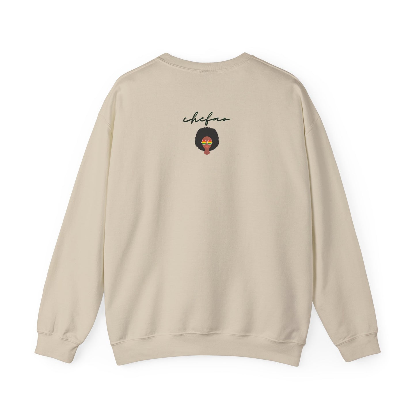 Chefao Soul Sista I, Unisex Heavy Blend™ Crewneck Sweatshirt