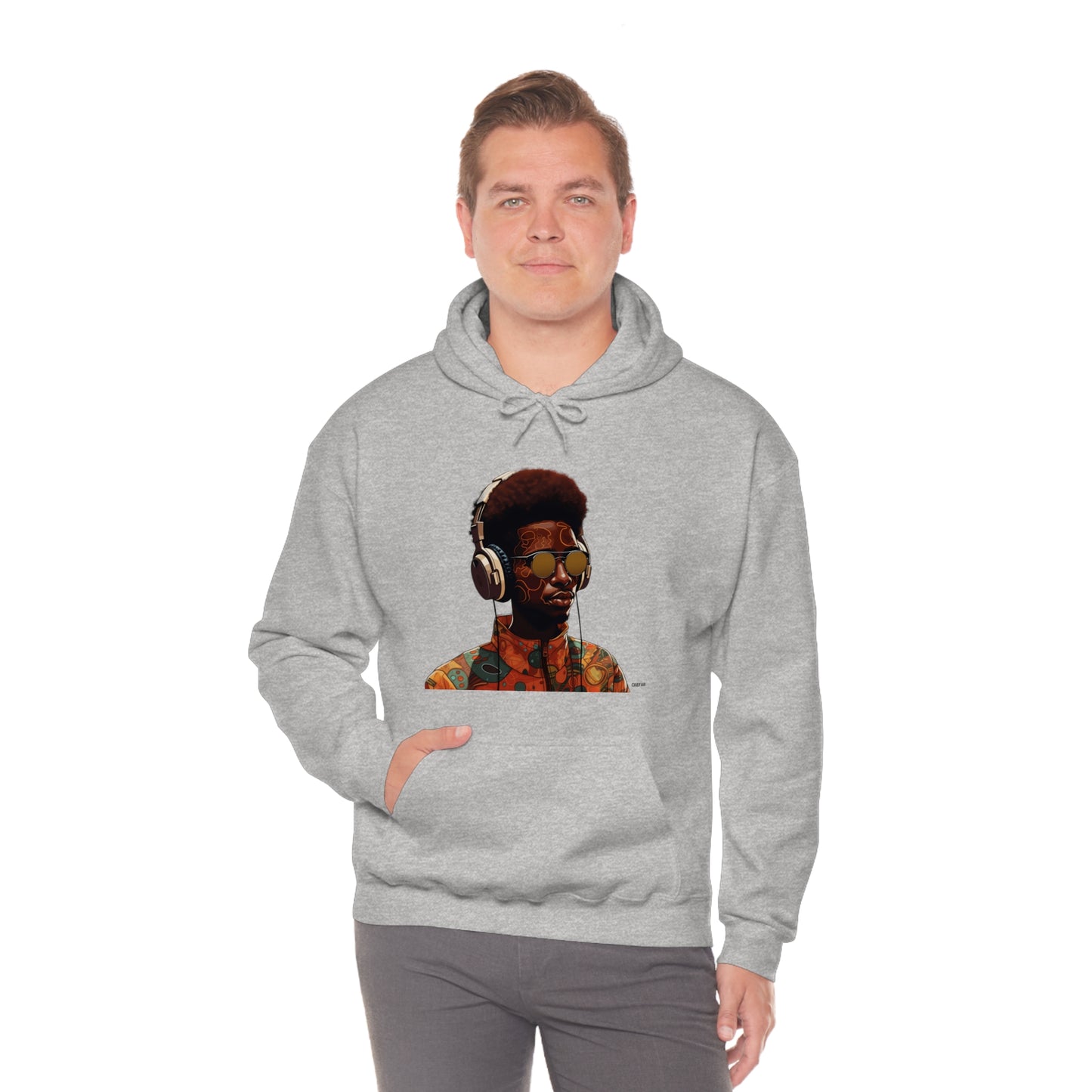 Music Zone, Unisex Heavy Blend Hooded Sweatshirt