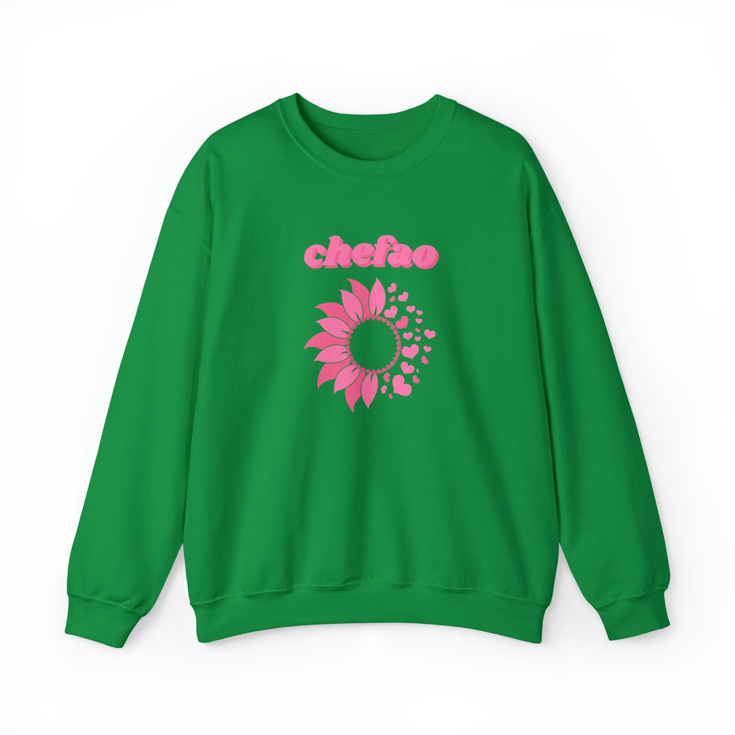Chefao Sunflower III, Unisex Heavy Blend Crewneck Sweatshirt