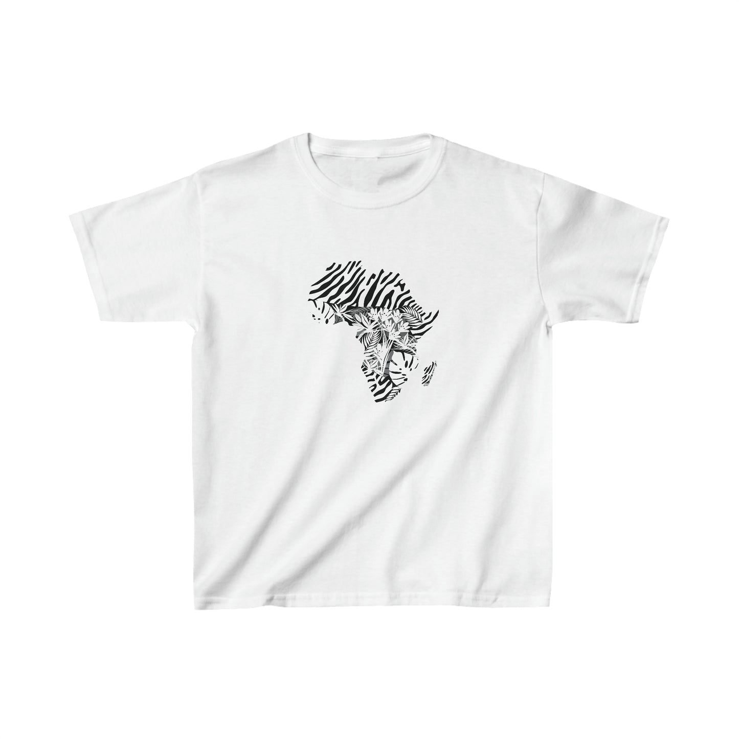 Chefao Africa Botanical I, Kids Heavy Cotton™ Tee
