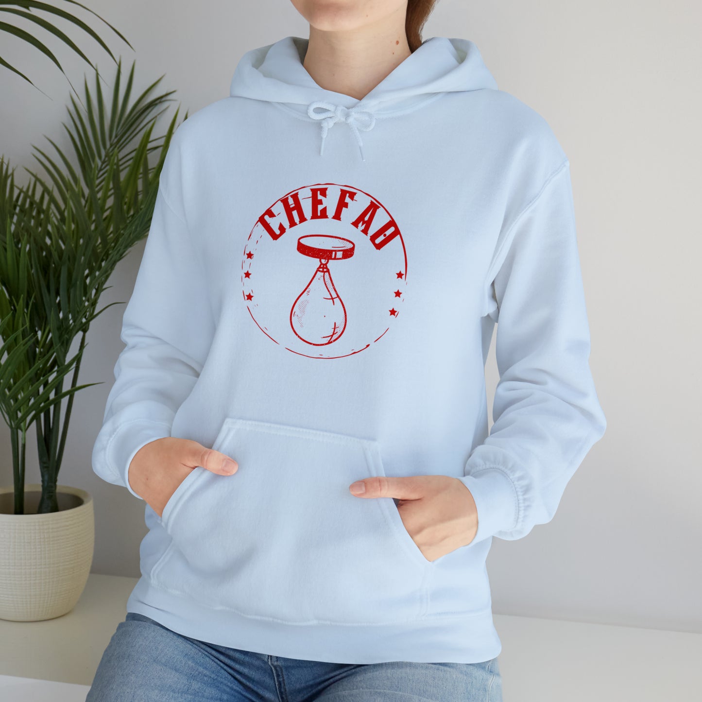 Chefao Boxing II, Unisex Heavy Blend Hooded Sweatshirt