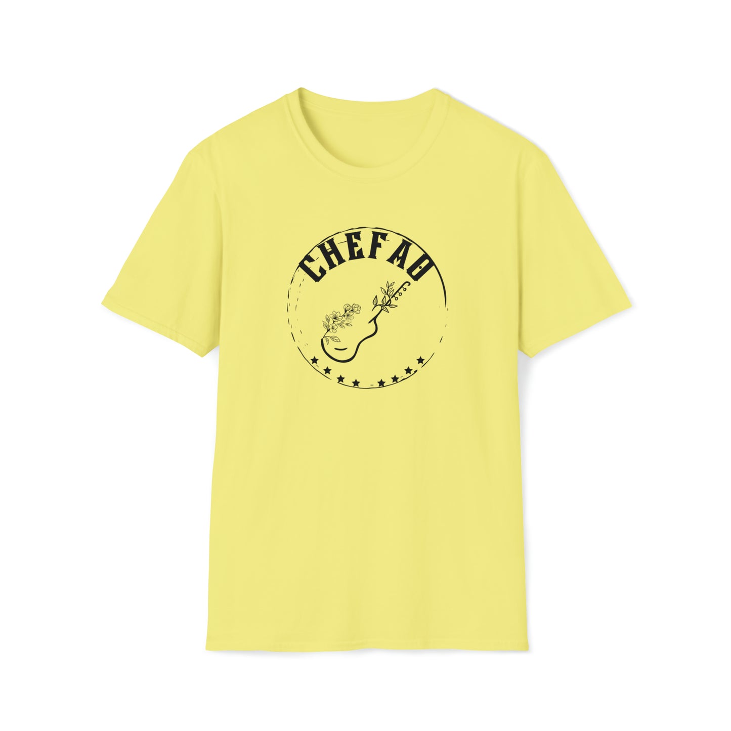 Chefao Guitar I, Unisex Softstyle T-Shirt