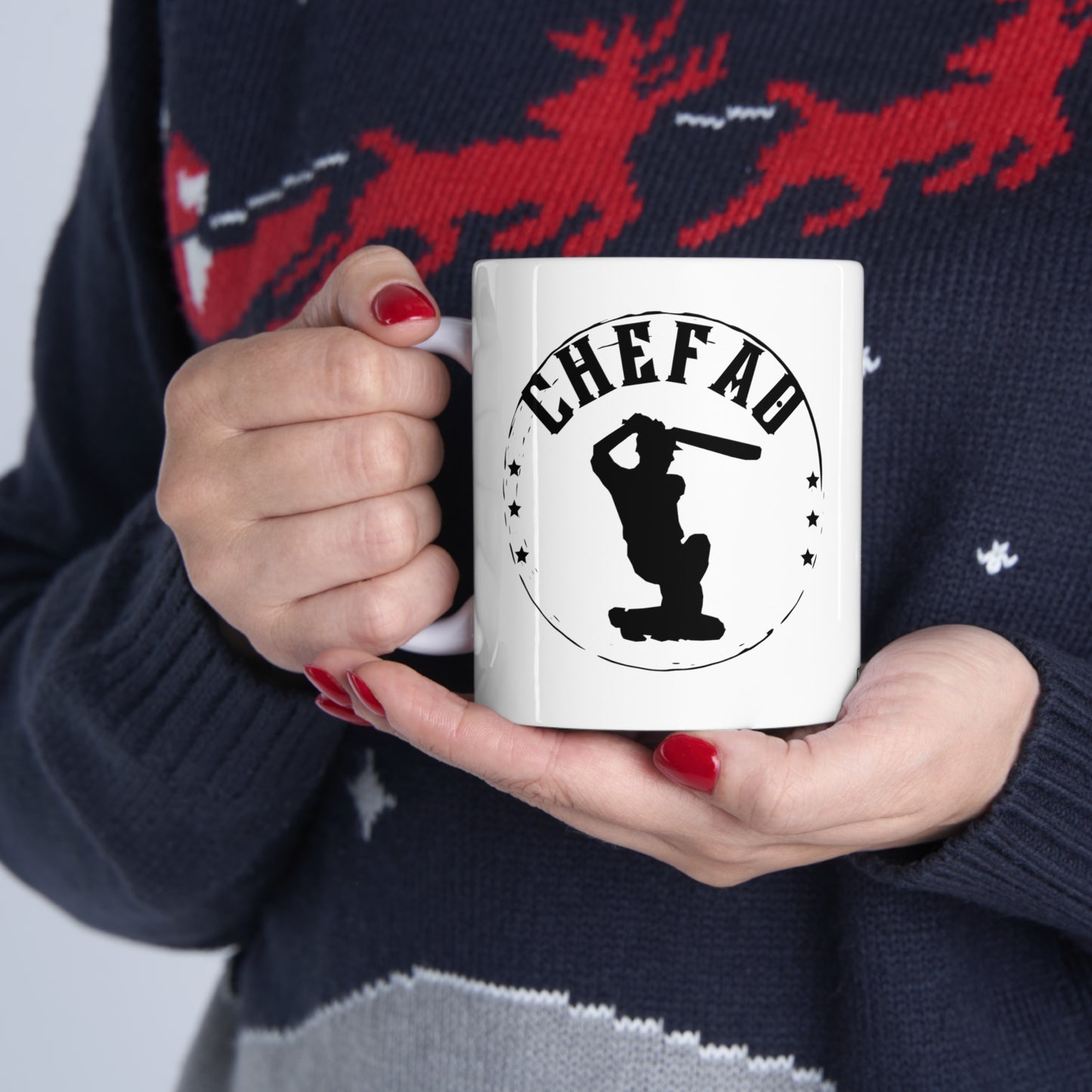 Chefao Cricket l, White Coffee Mug 11oz