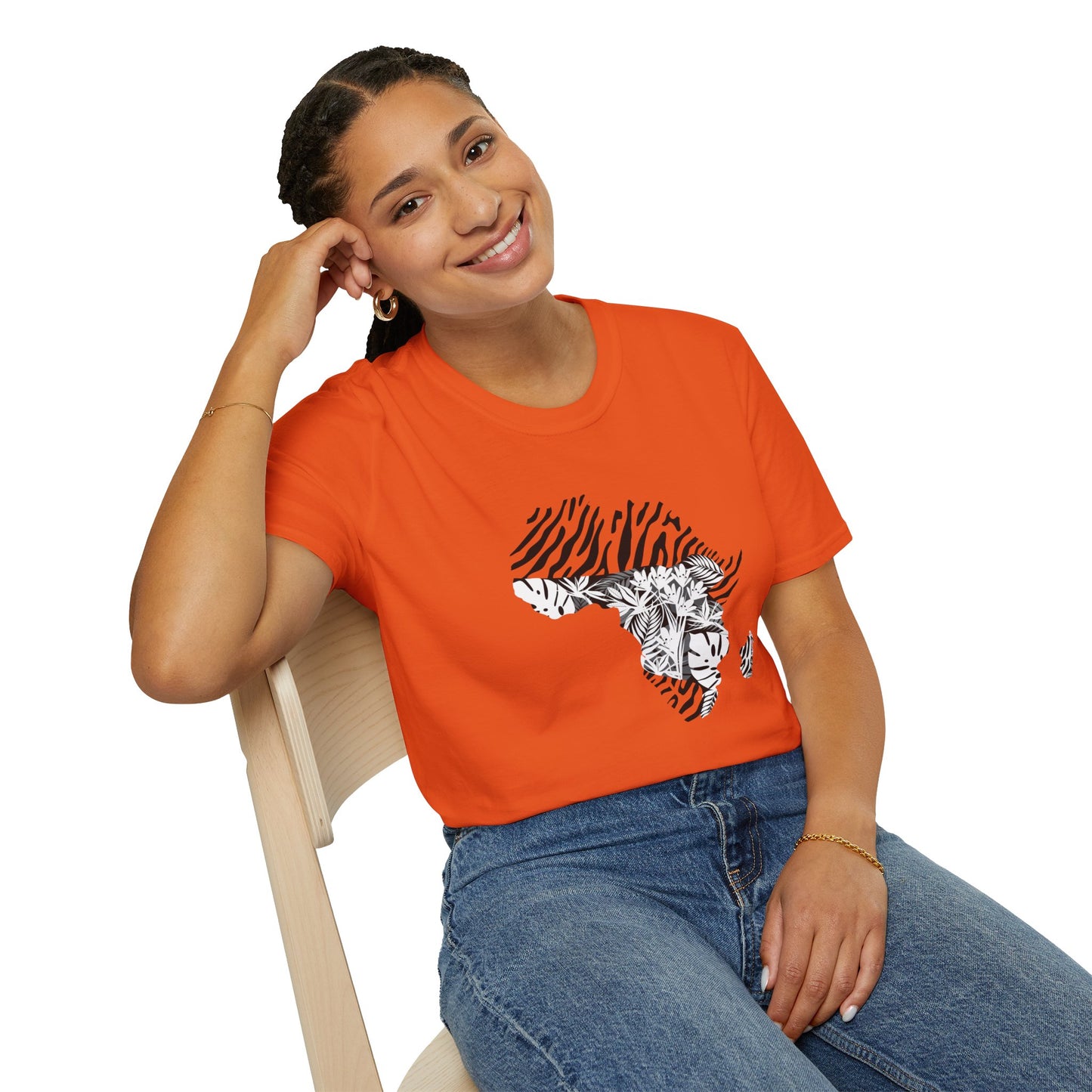 Chefao Africa Botanical I, Unisex Softstyle T-Shirt
