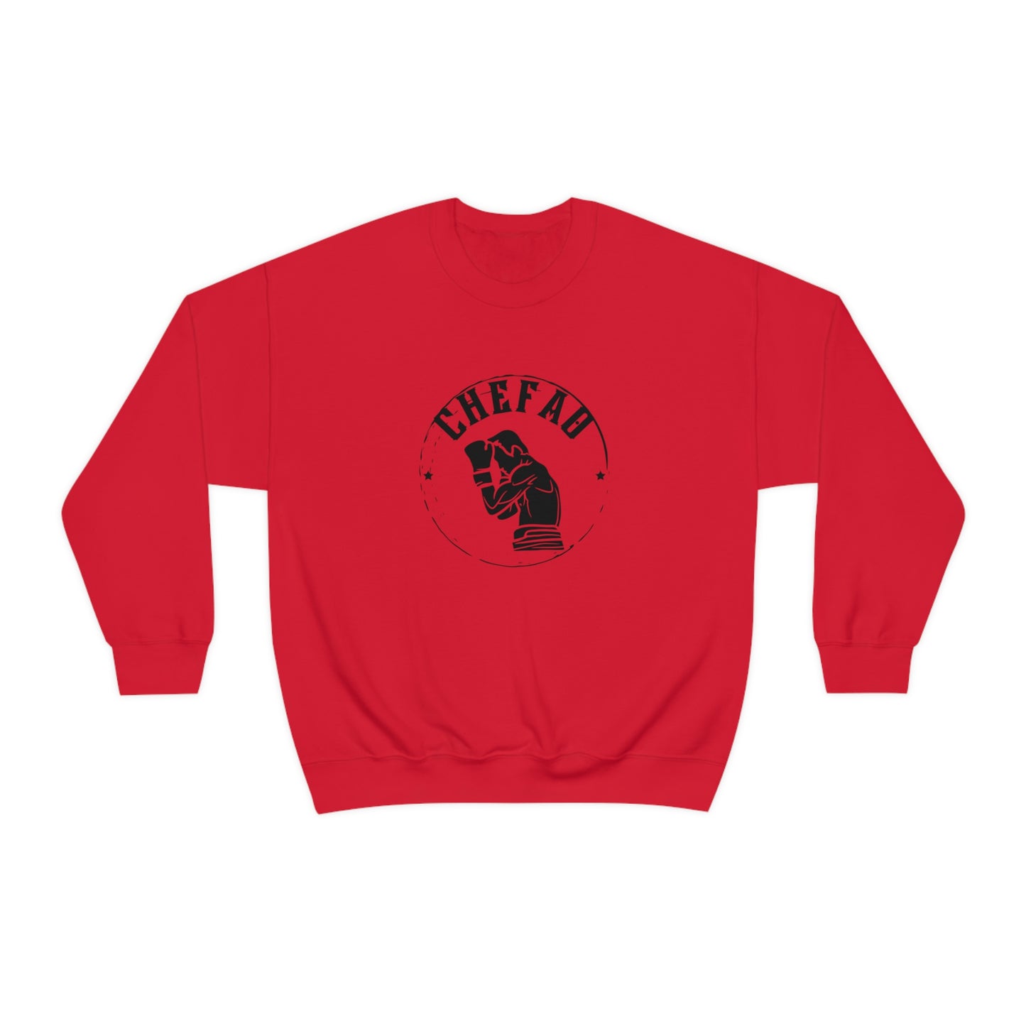 Chefao Boxer I, Unisex Heavy Blend Crewneck Sweatshirt
