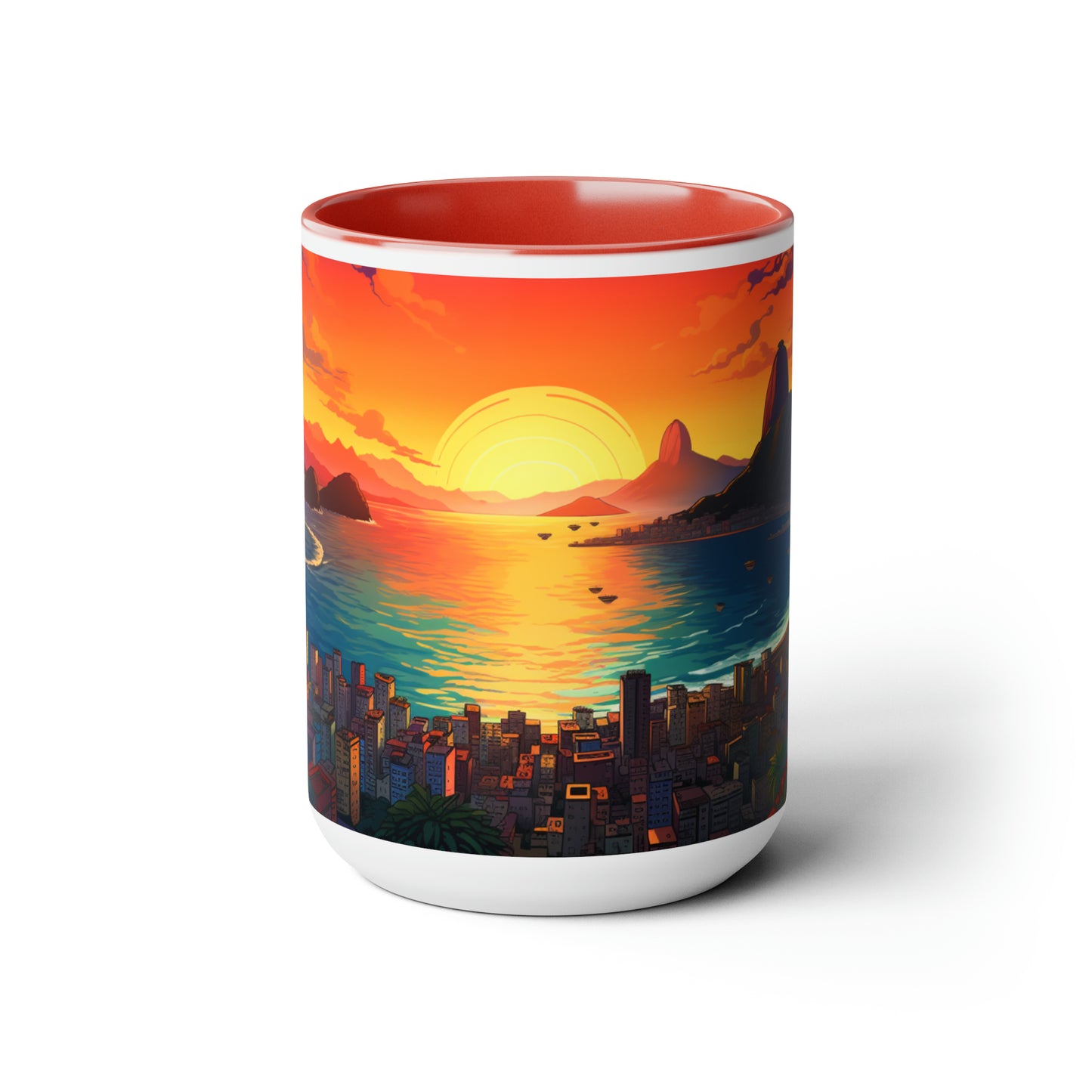 Sun Rise Rio, Coffee Mug, 15oz