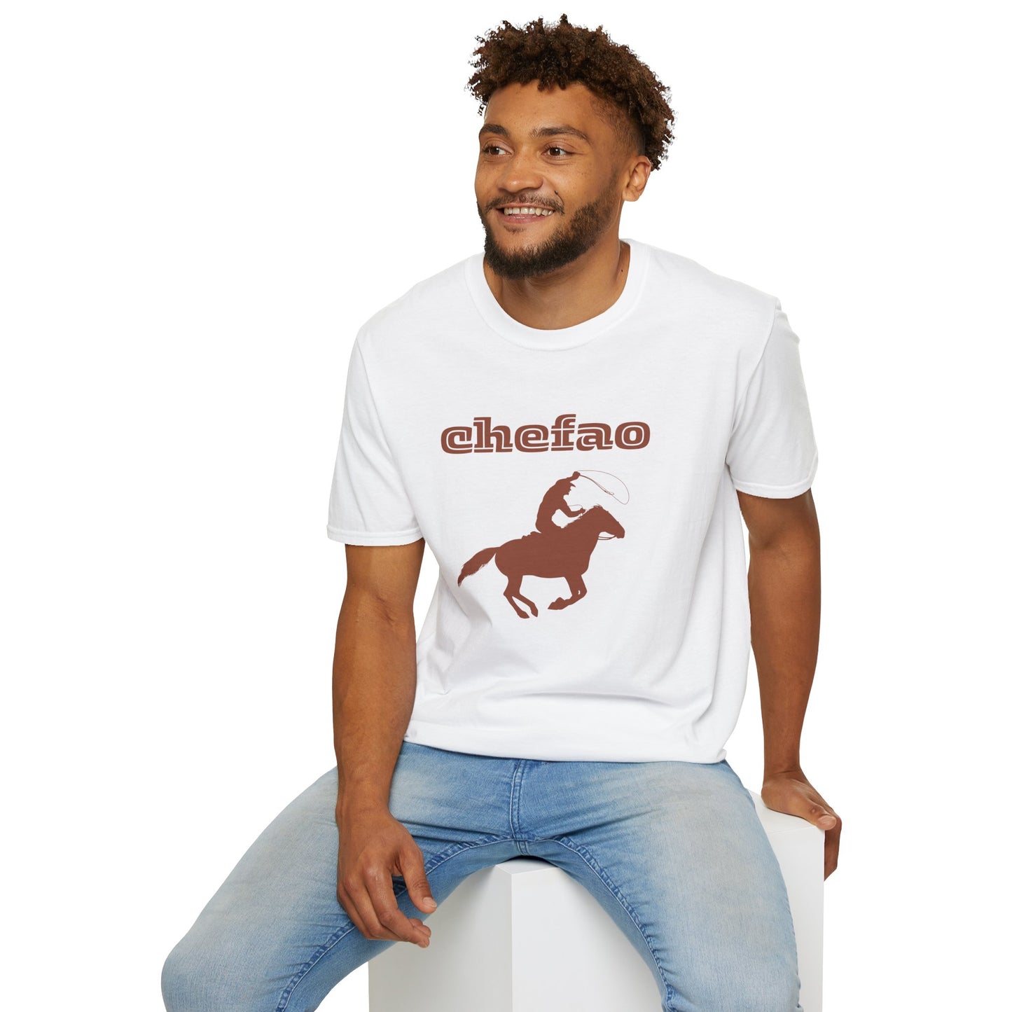 Chefao Cowboy III, Unisex Softstyle T-Shirt