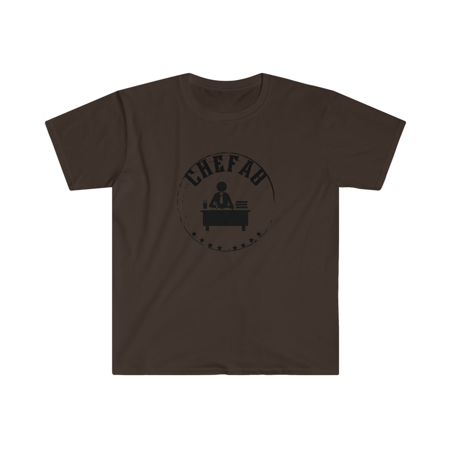Chefao Teacher V, Unisex Softstyle T-Shirt