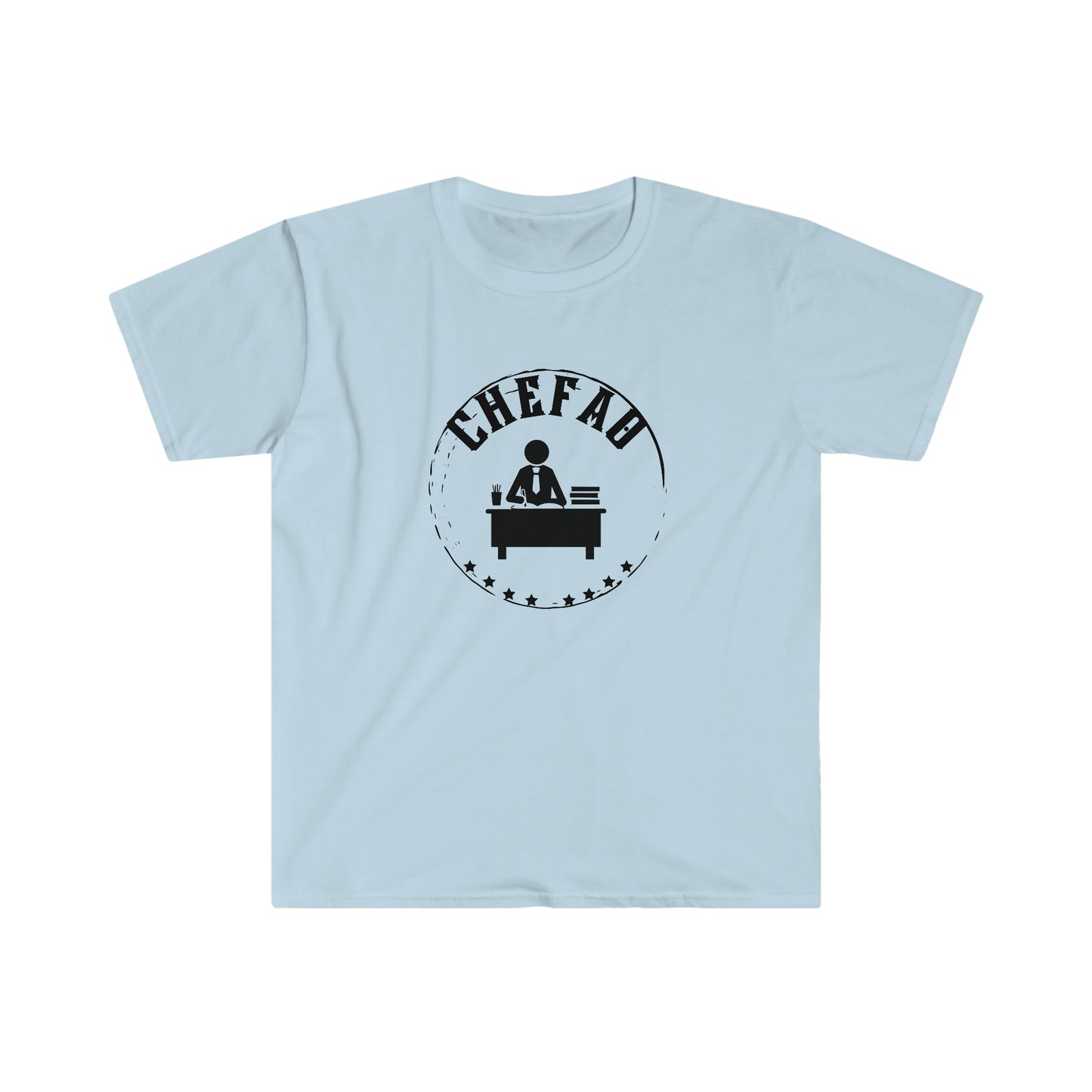 Chefao Teacher V, Unisex Softstyle T-Shirt