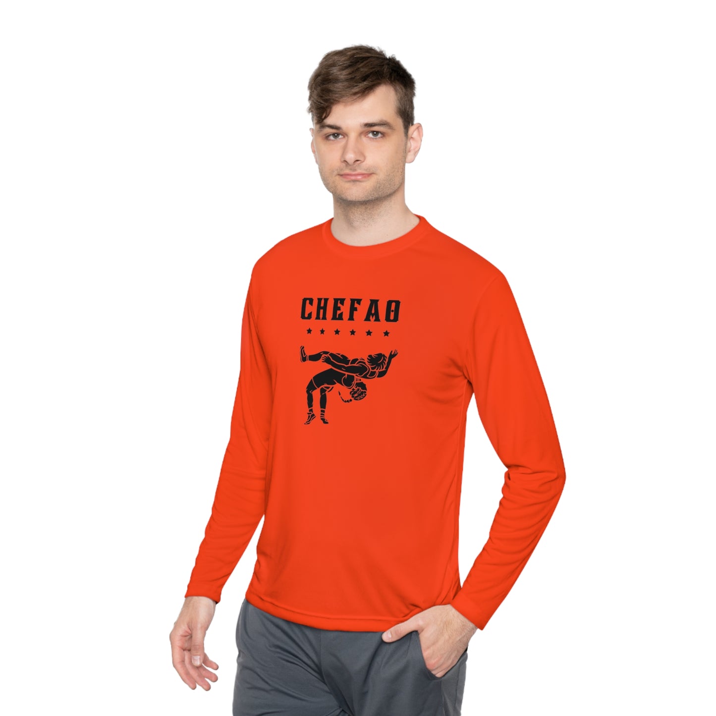 Chefao Wrestling VIII, Unisex Lightweight Long Sleeve Tee