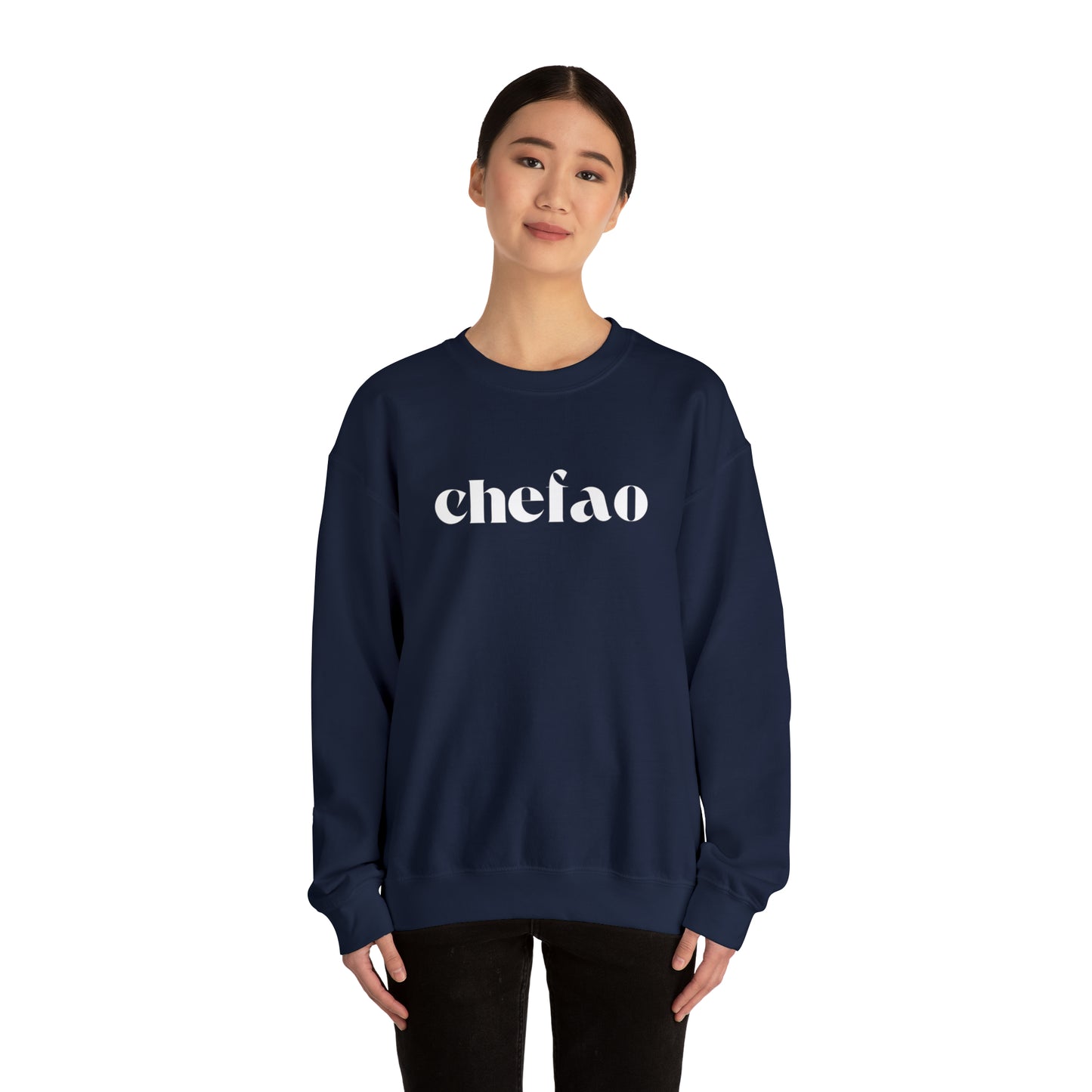 Chefao II, Unisex Heavy Blend Crewneck Sweatshirt