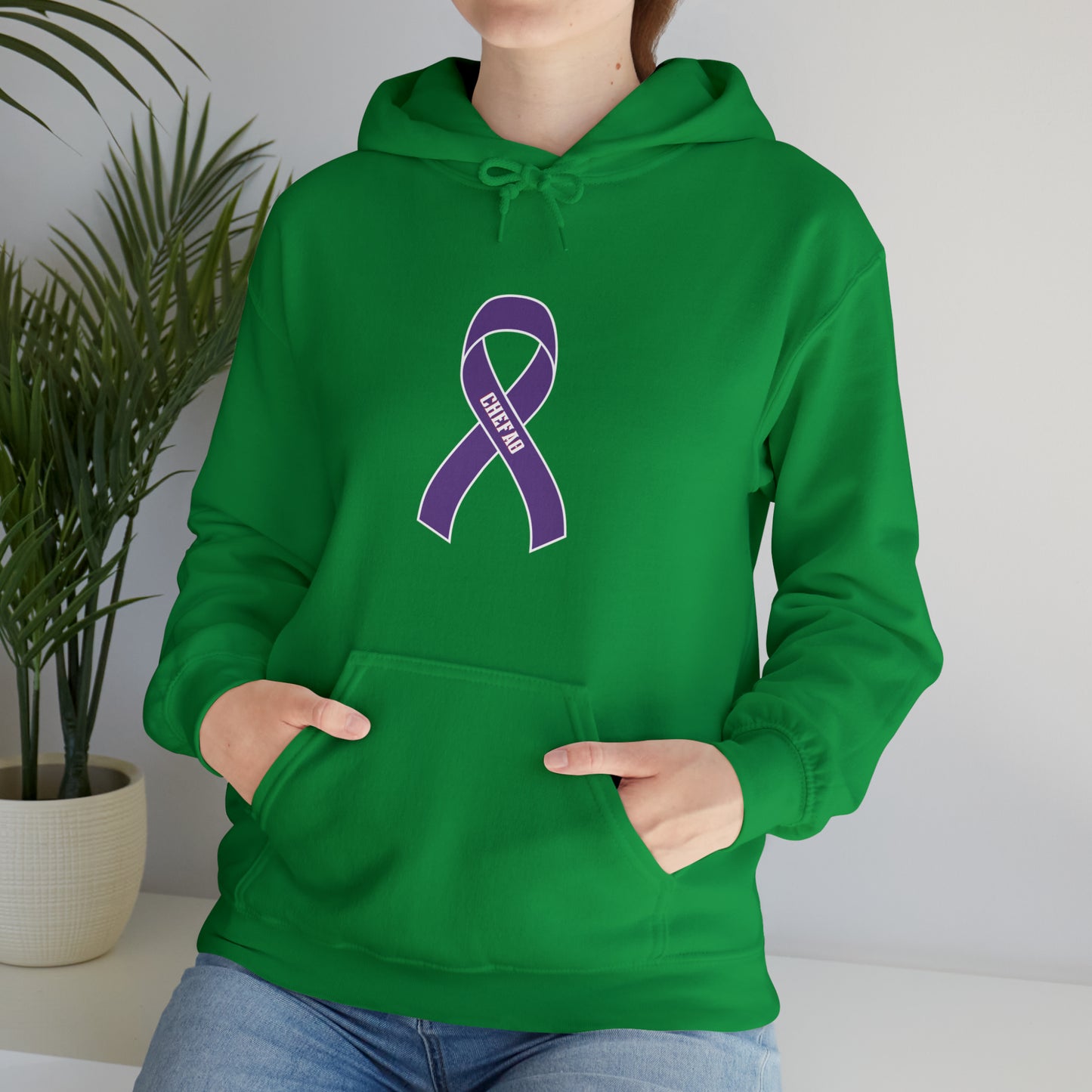 Chefao Cancer Awareness I, Unisex Heavy Blend™ Hooded Sweatshirt