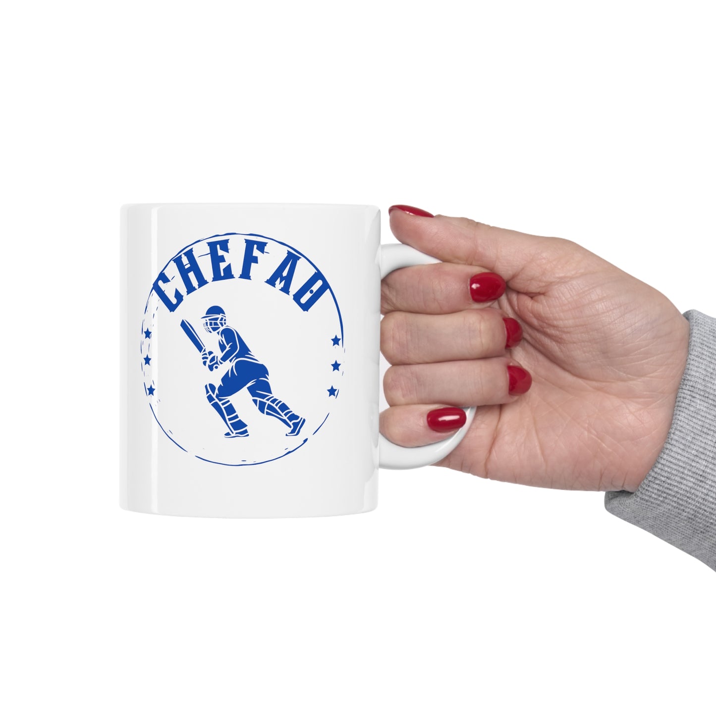 Chefao Cricket lII, White Coffee Mug 11oz