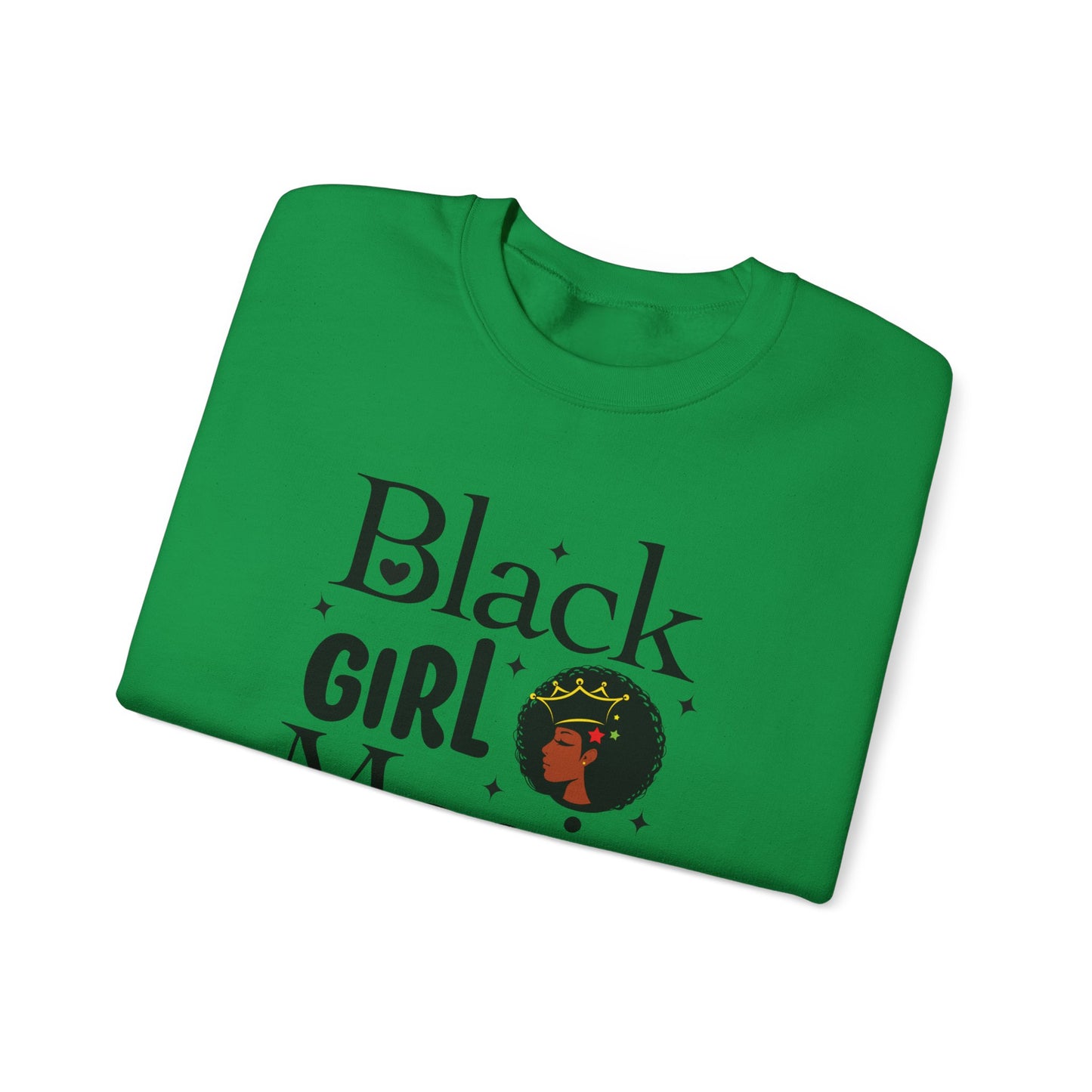 Chefao Black Girl Magic I, Unisex Heavy Blend™ Crewneck Sweatshirt