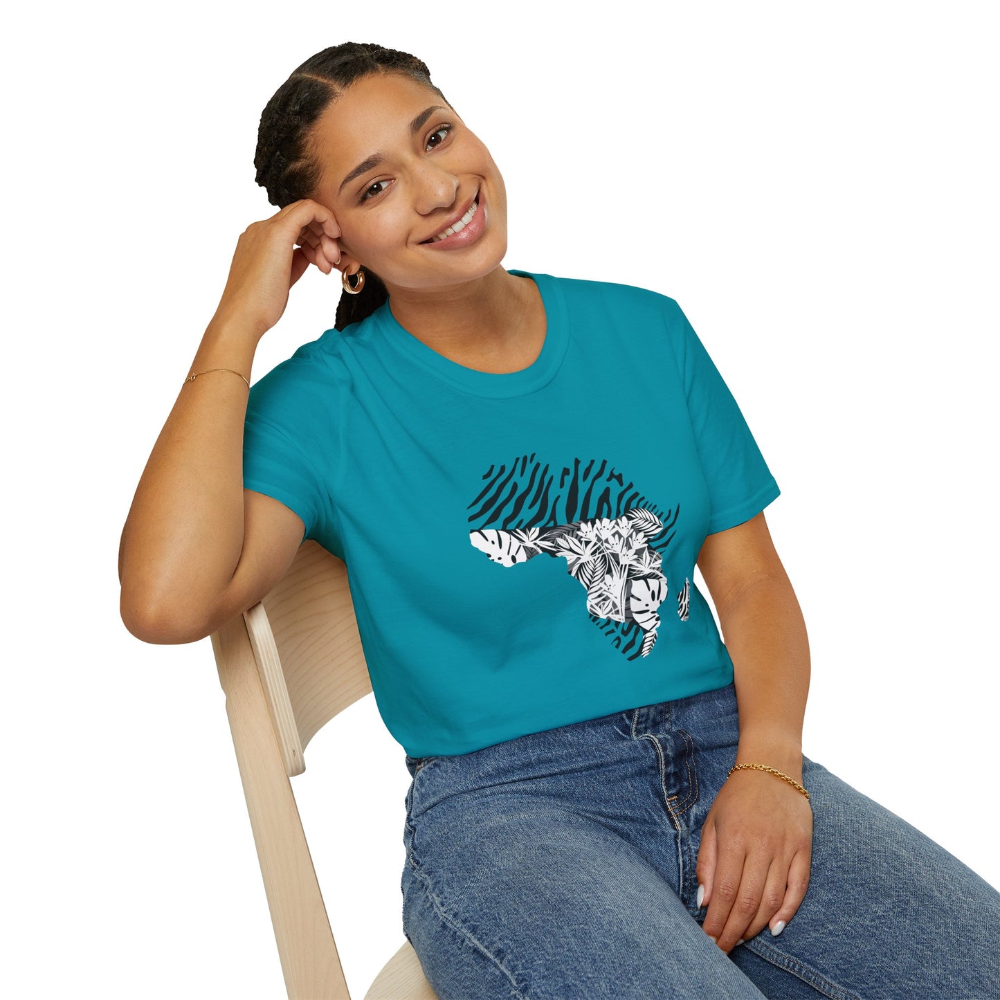 Chefao Africa Botanical I, Unisex Softstyle T-Shirt
