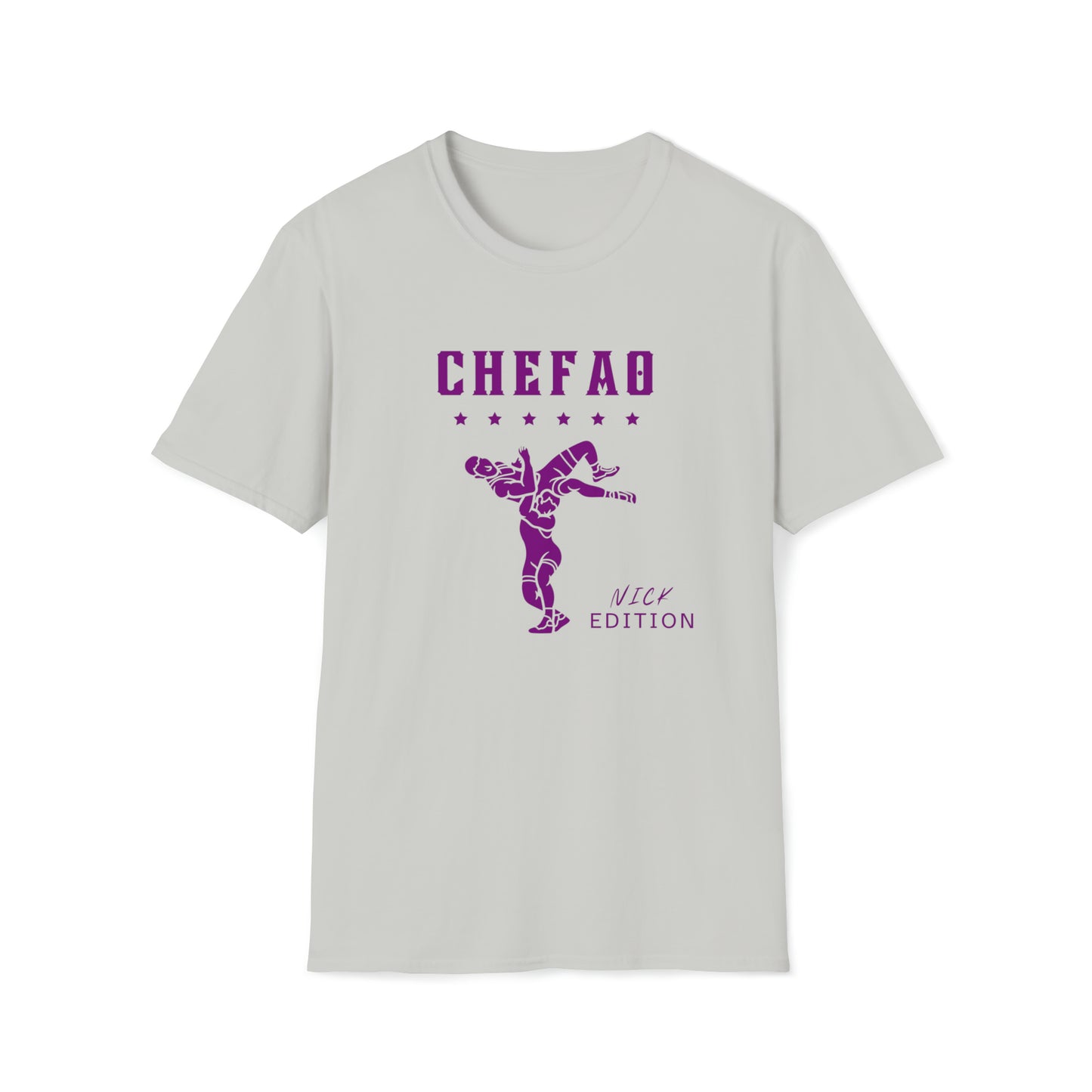 Chefao Wrestling The Nick Edition I, Unisex Softstyle T-Shirt