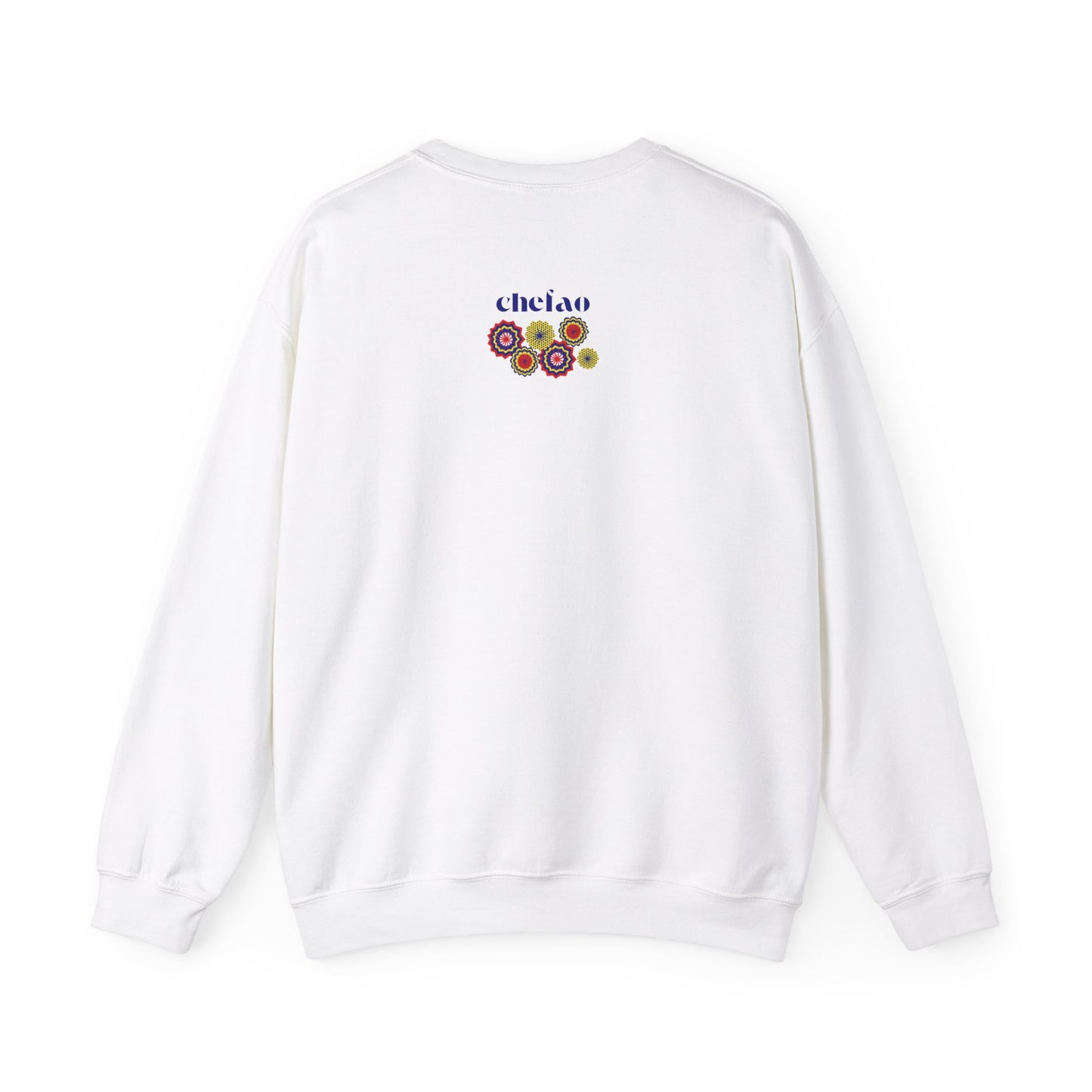 Chefao Paper Fans I, Unisex Heavy Blend Crewneck Sweatshirt