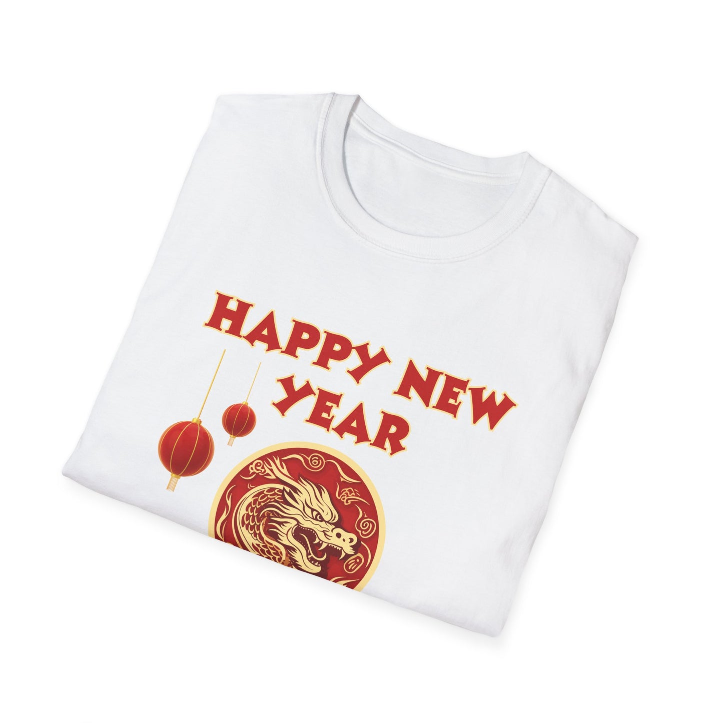 Happy Chinese New Year, Unisex Softstyle T-Shirt