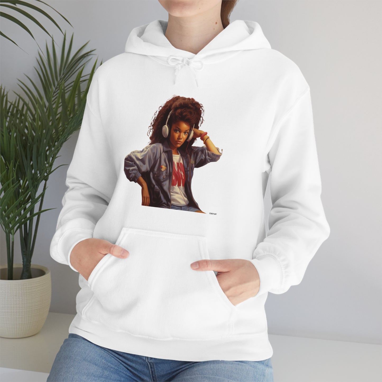 Nina, Unisex Heavy Blend Hooded Sweatshirt