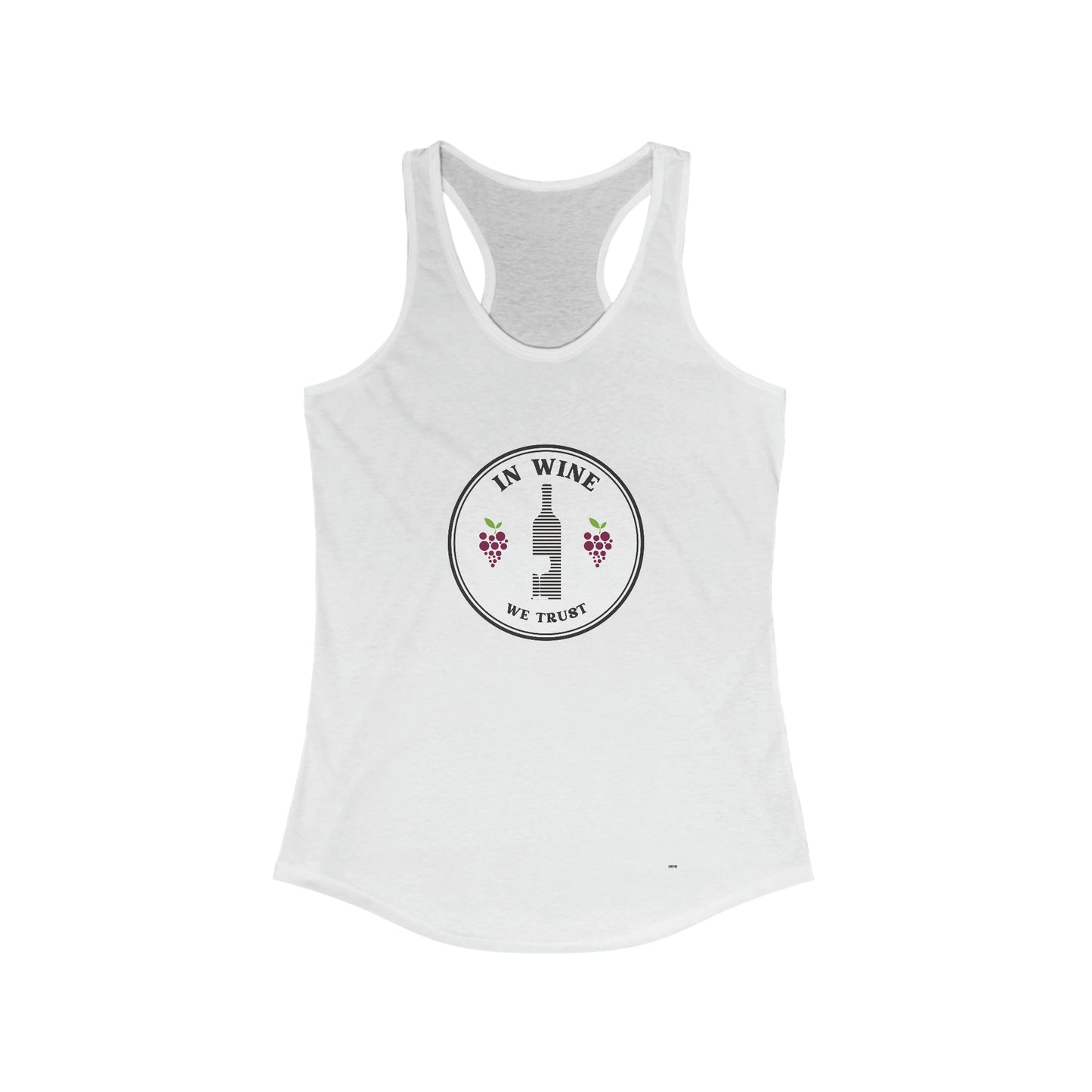 In Wine We Trust, Women's Racerback Tank