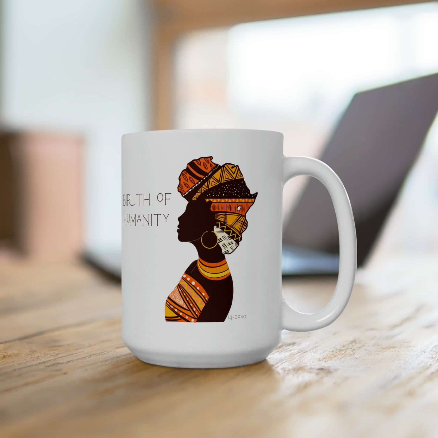Birth of Humanity™ I, Ceramic Mug 15oz