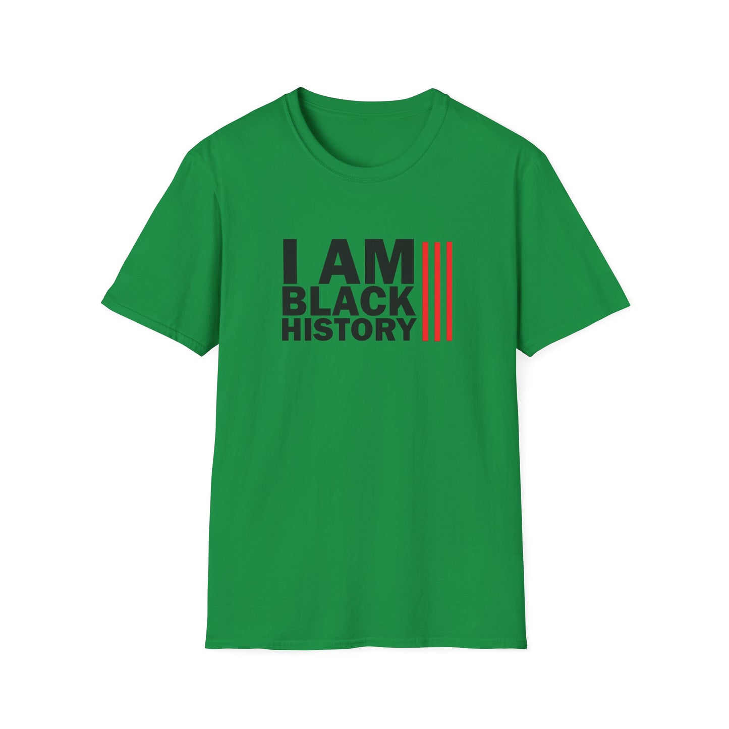 Chefao I Am Black History I, Unisex Softstyle T-Shirt