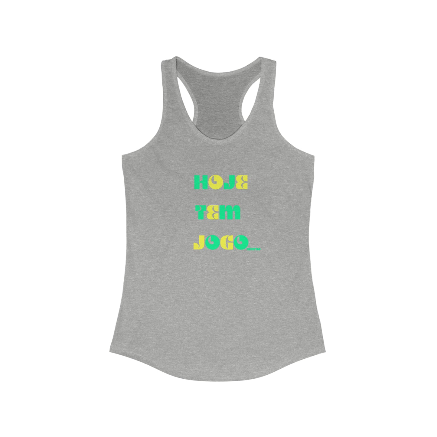 Hoje Tem Jogo I, Women's Racerback Tank