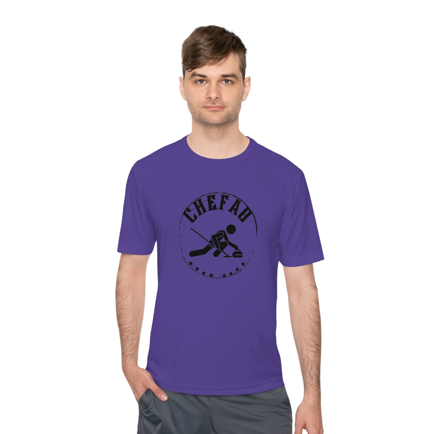 Chefao Curling II, Unisex Moisture Wicking Tee