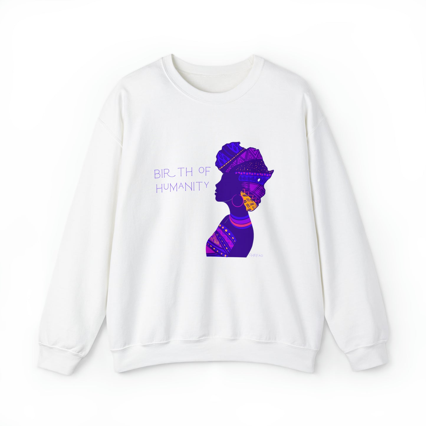 Birth of Humanity™ I, Unisex Heavy Blend™ Crewneck Sweatshirt