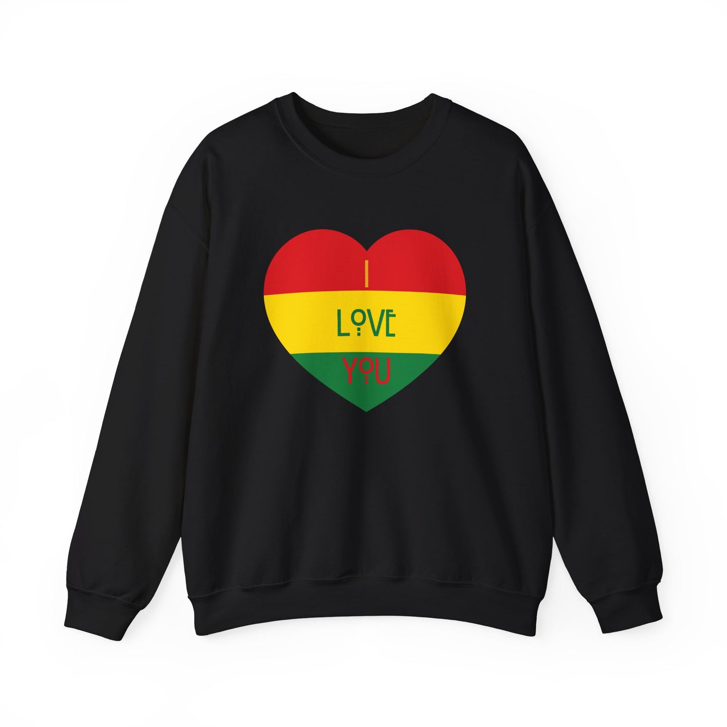 Chefao I Love You I, Unisex Heavy Blend™ Crewneck Sweatshirt