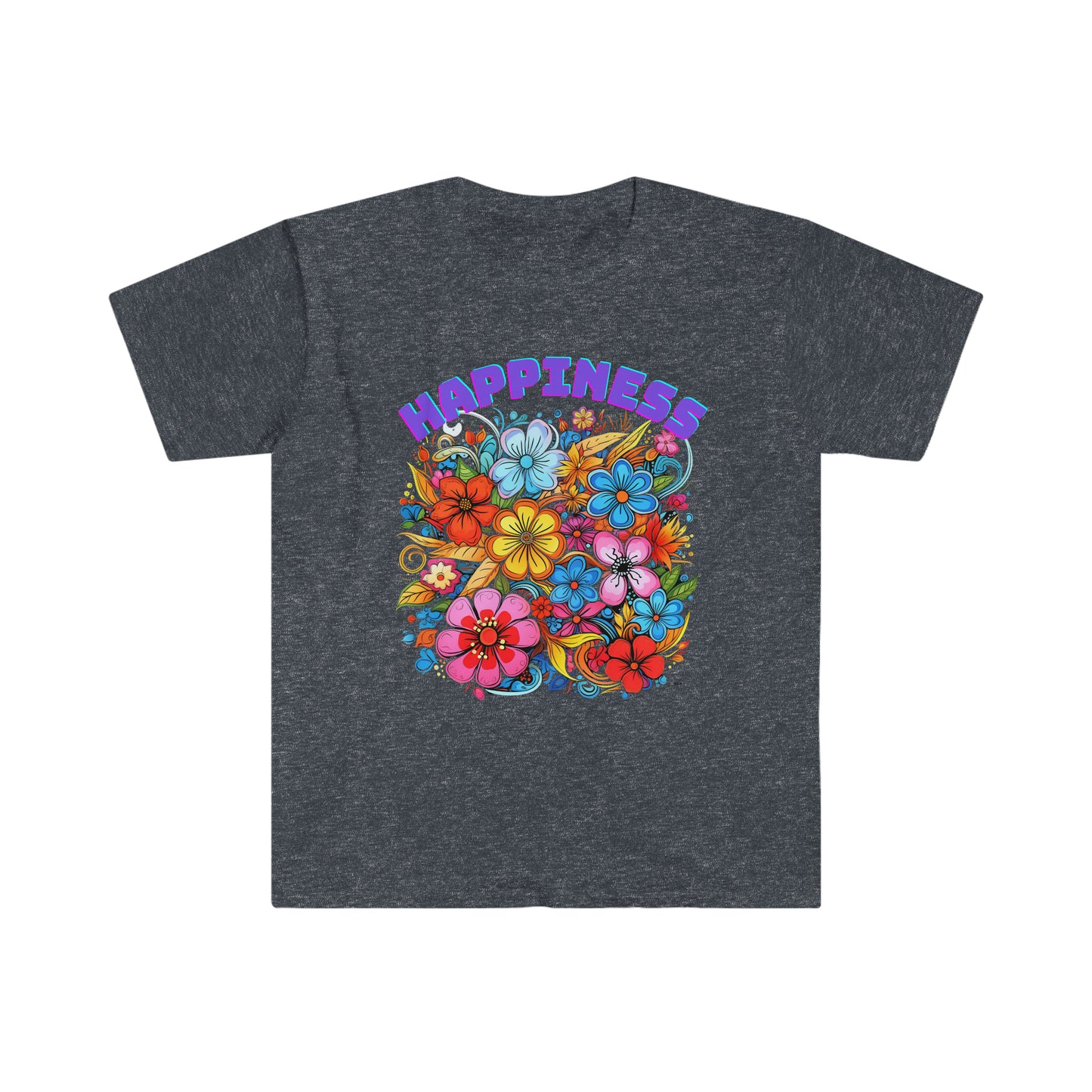 Happiness, Unisex Softstyle T-Shirt