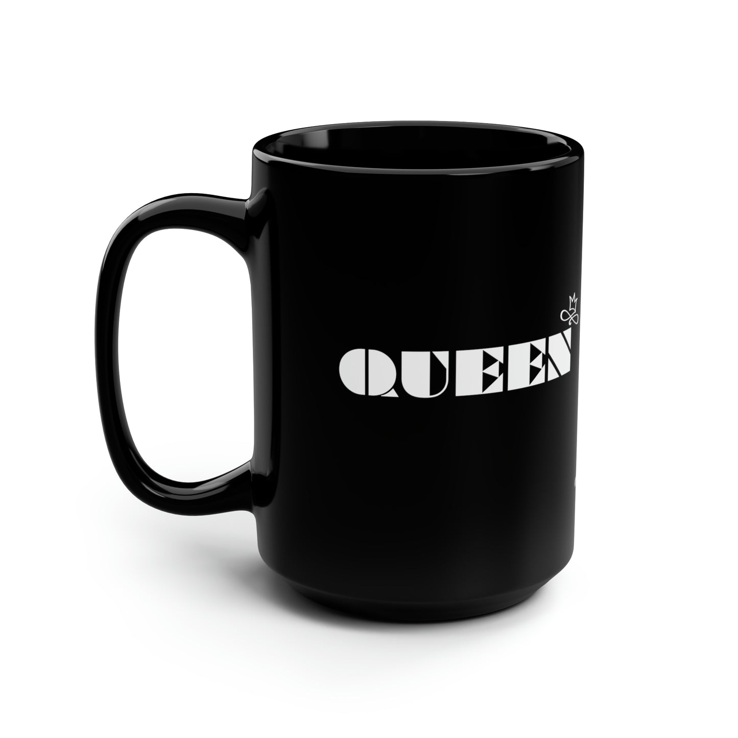 Chefao Queen I, Black Mug, 15oz